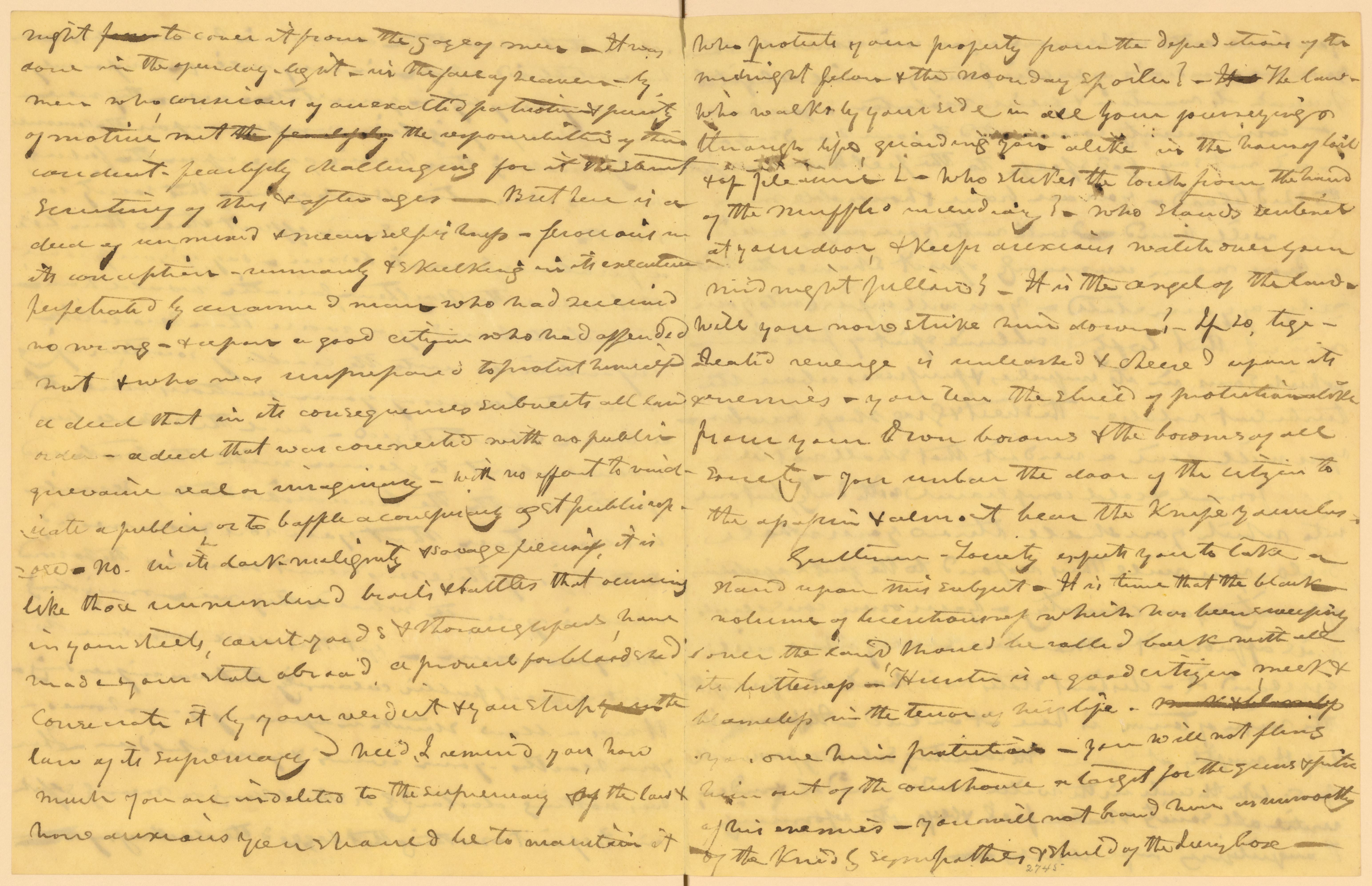 Scanned image of the current content page