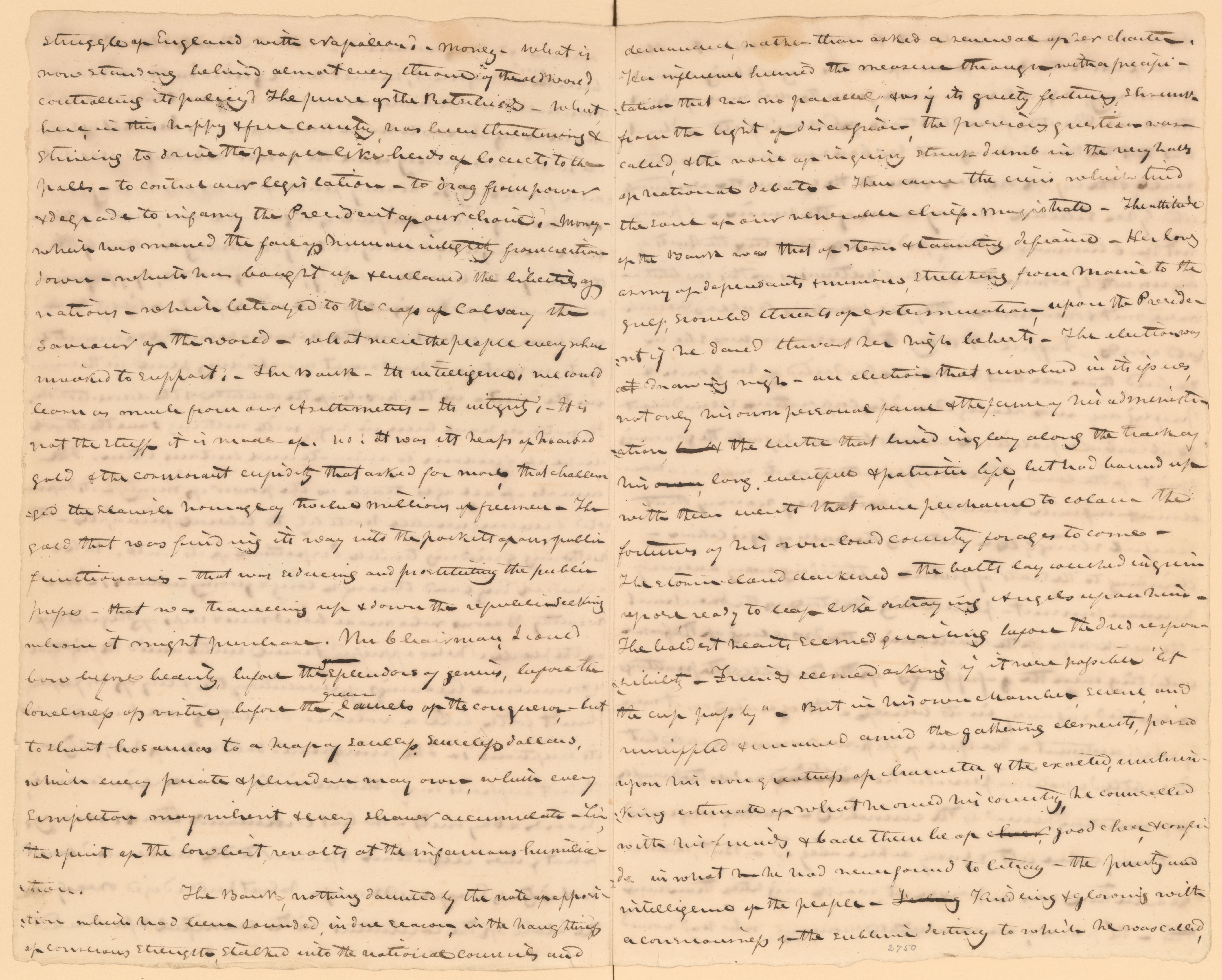 Scanned image of the current content page