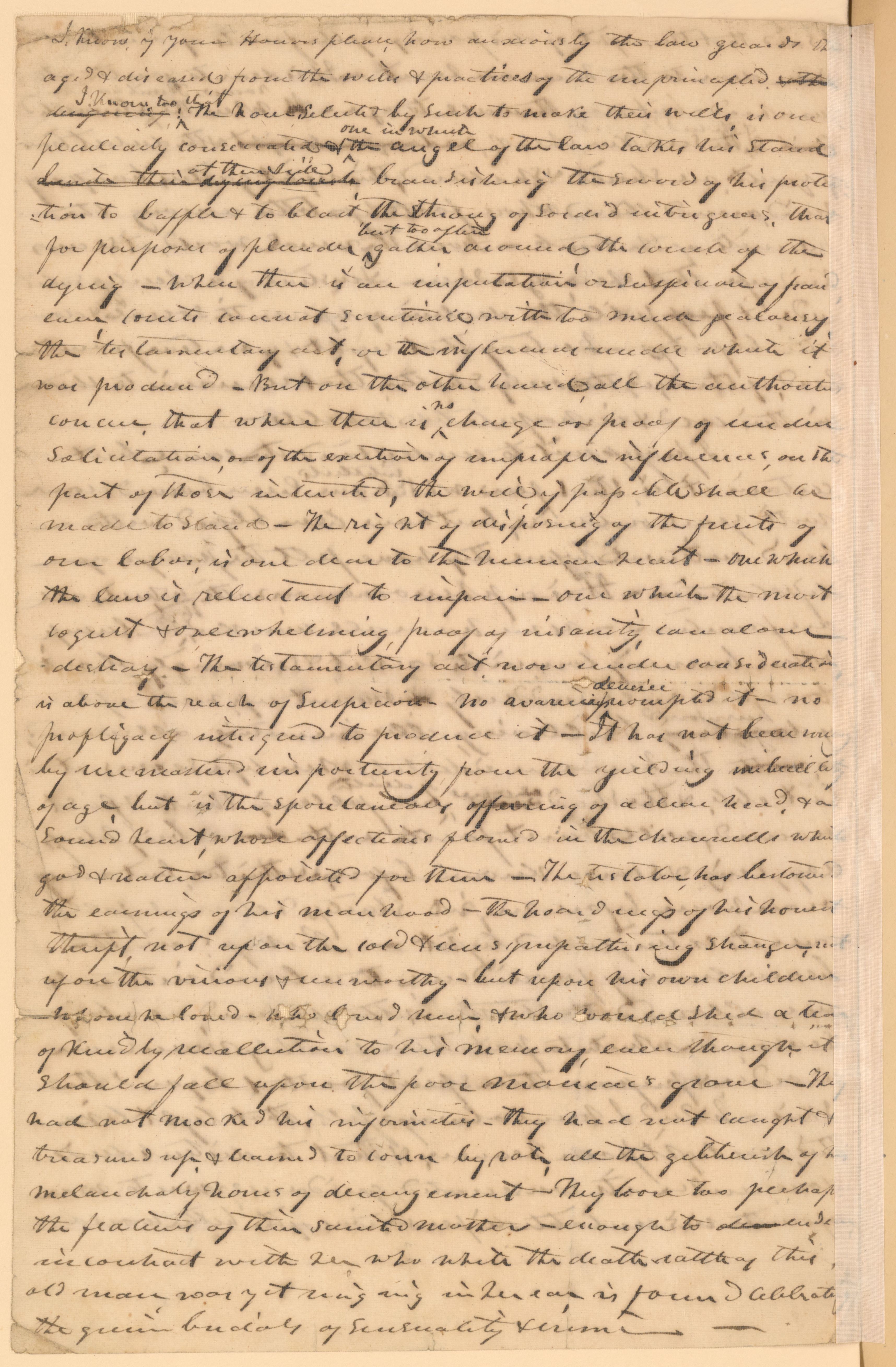 Scanned image of the current content page