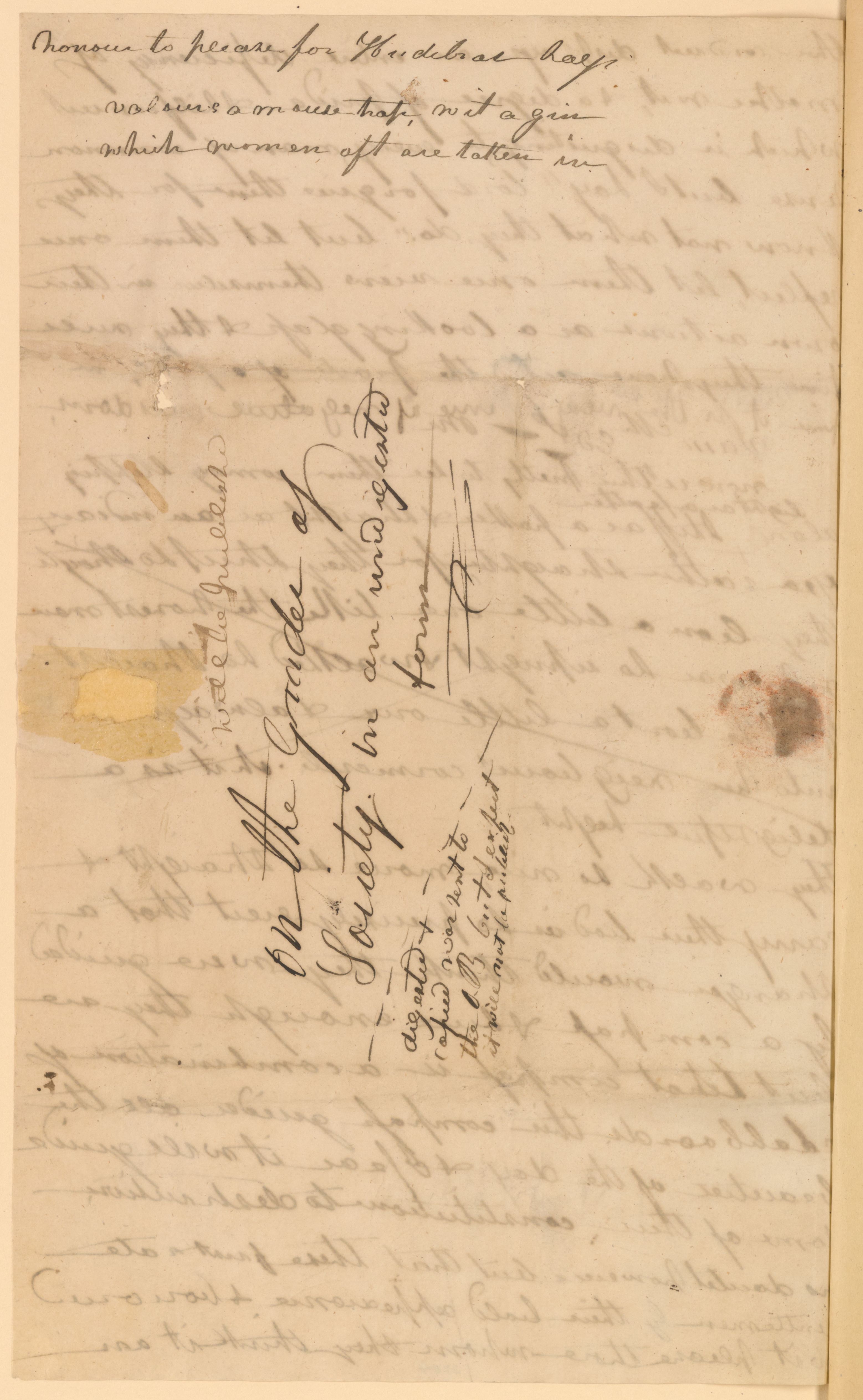 Scanned image of the current content page