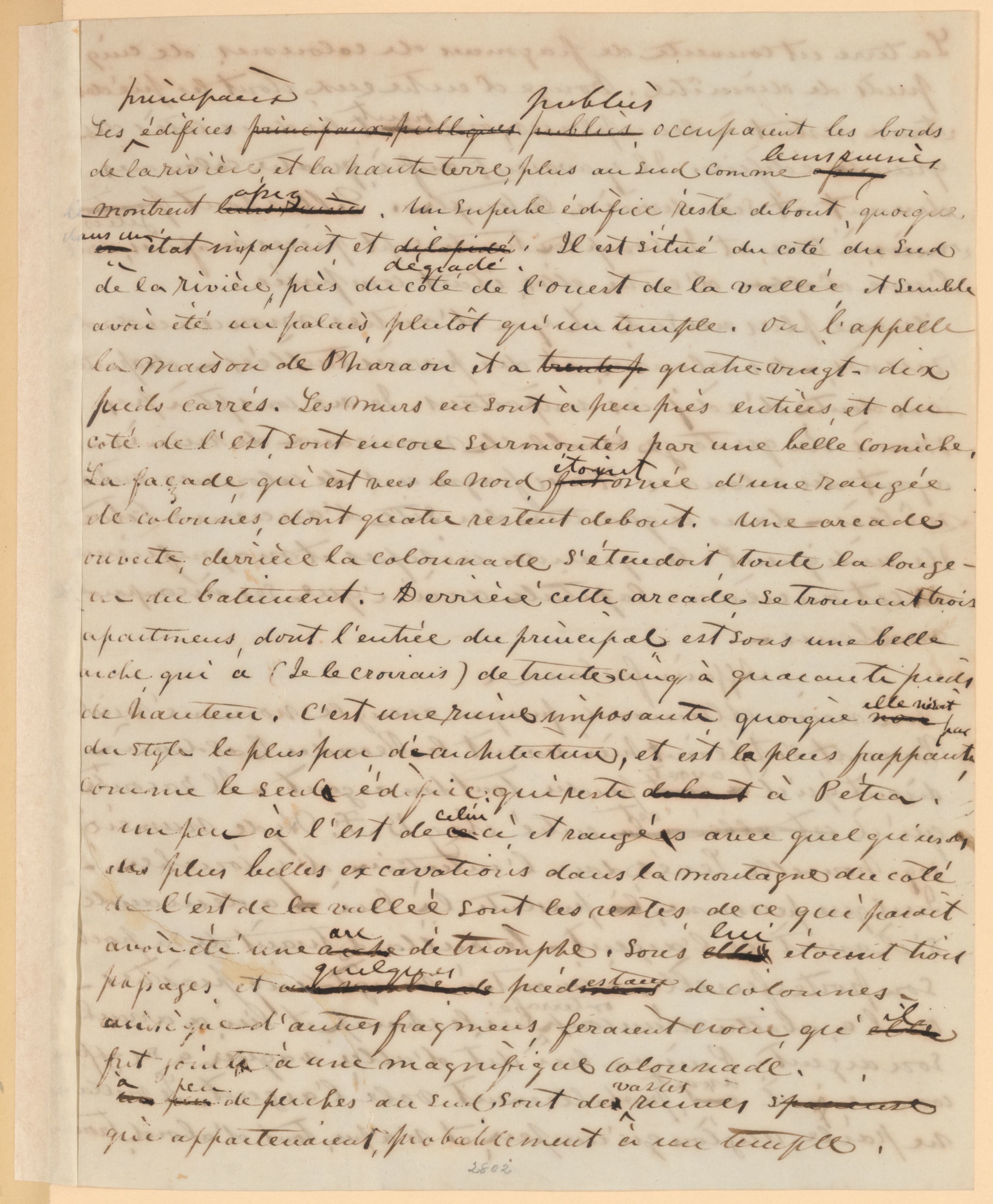 Scanned image of the current content page