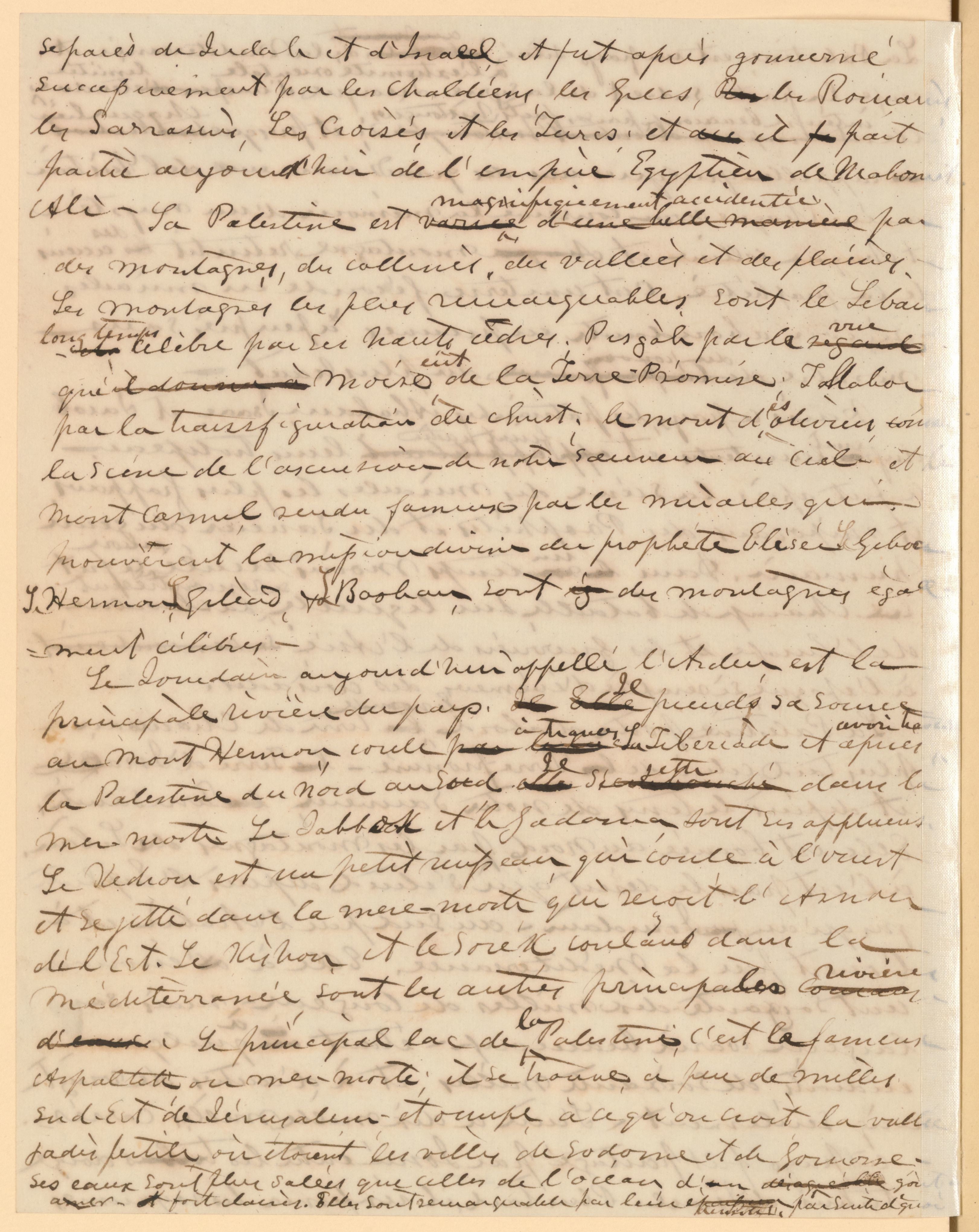 Scanned image of the current content page