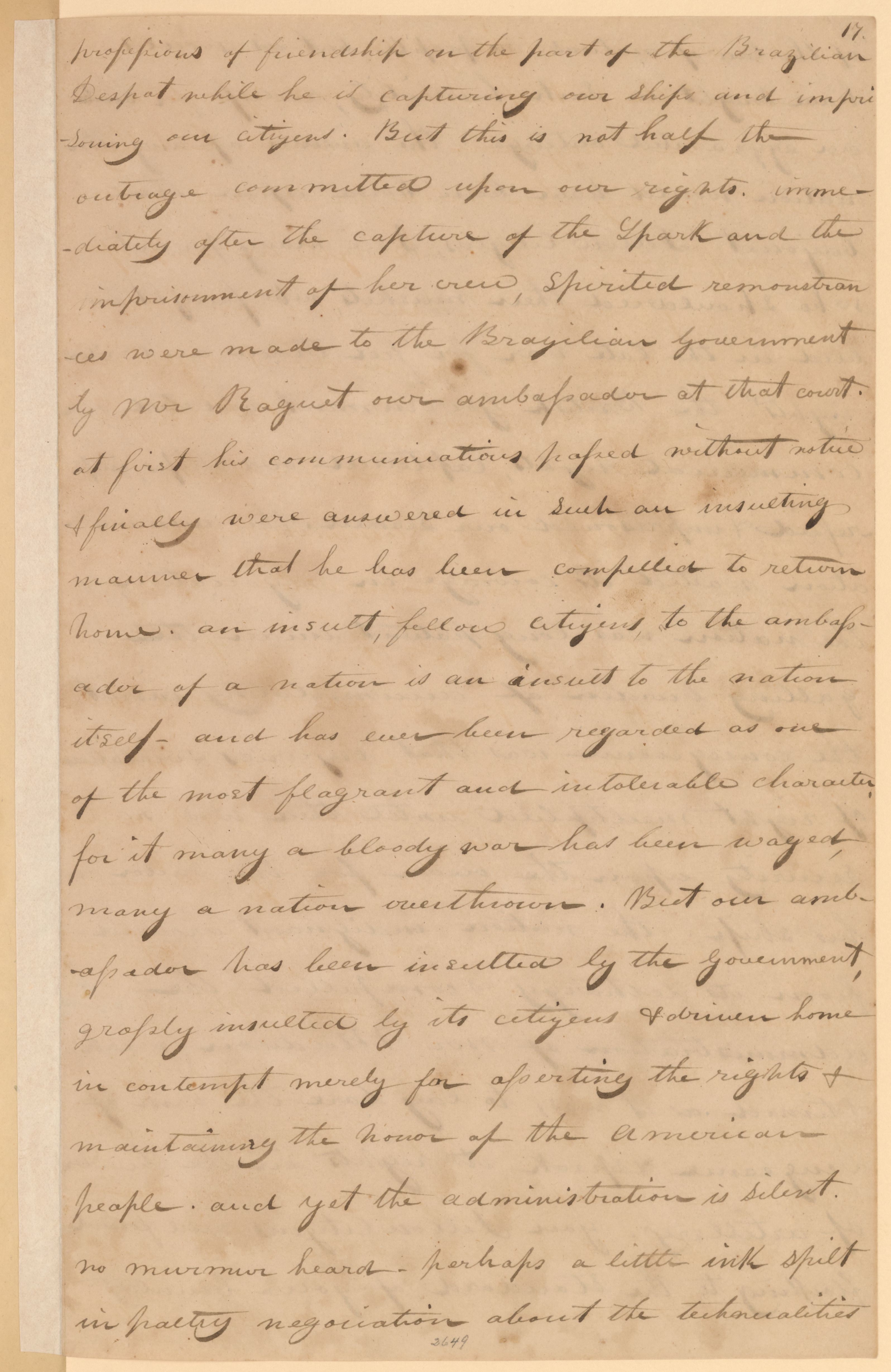 Scanned image of the current content page