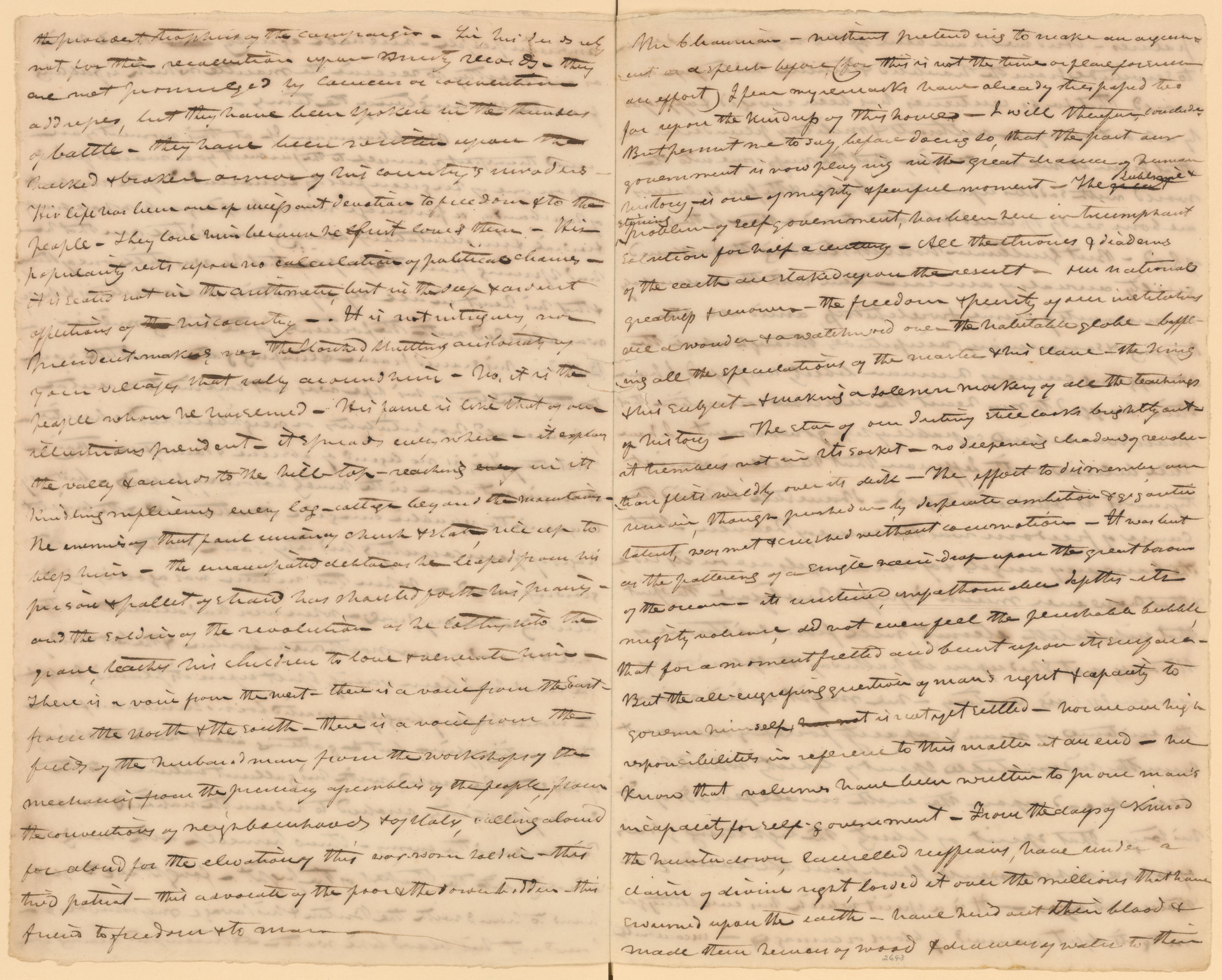 Scanned image of the current content page