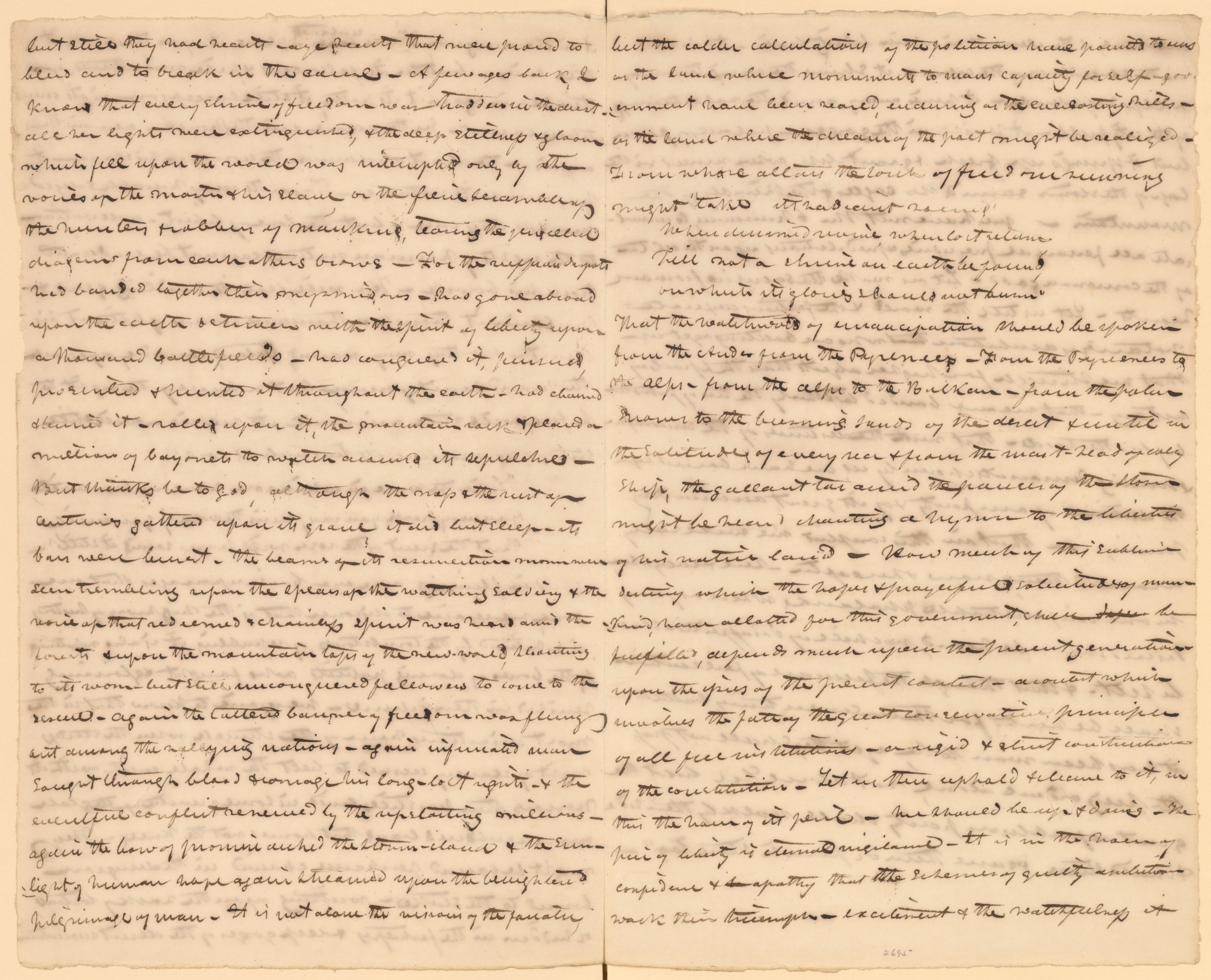 Scanned image of the current content page