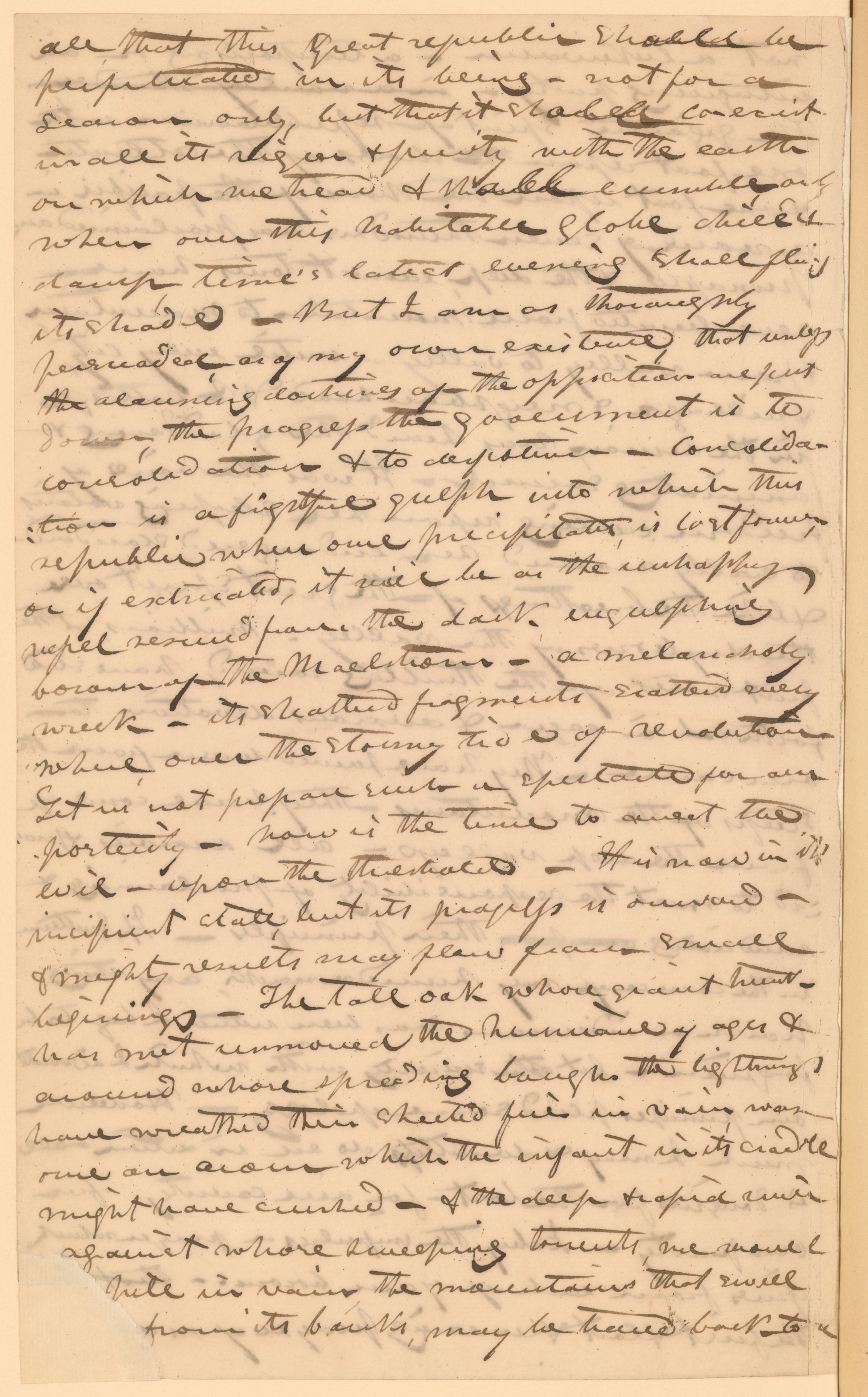 Scanned image of the current content page