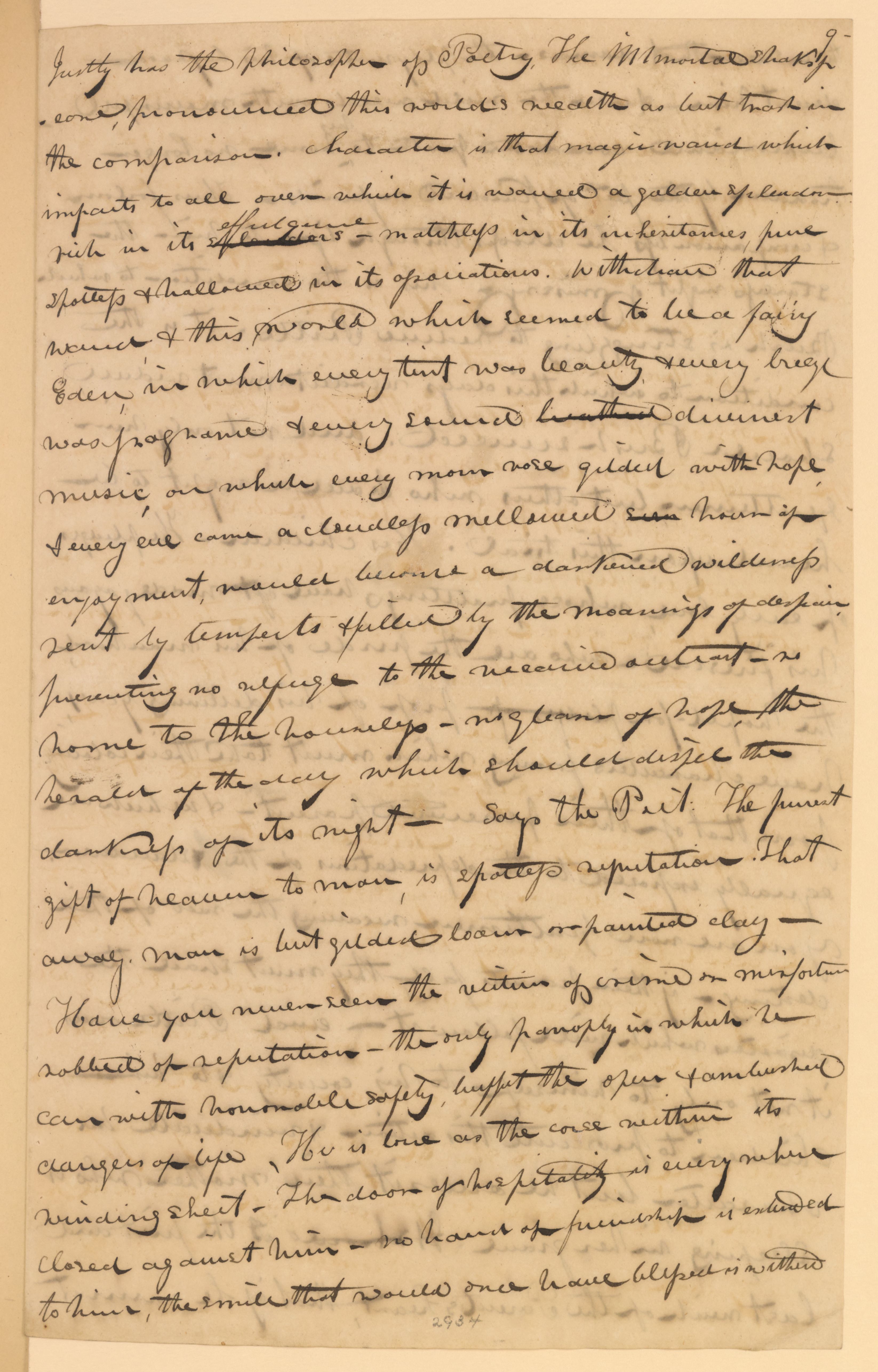 Scanned image of the current content page