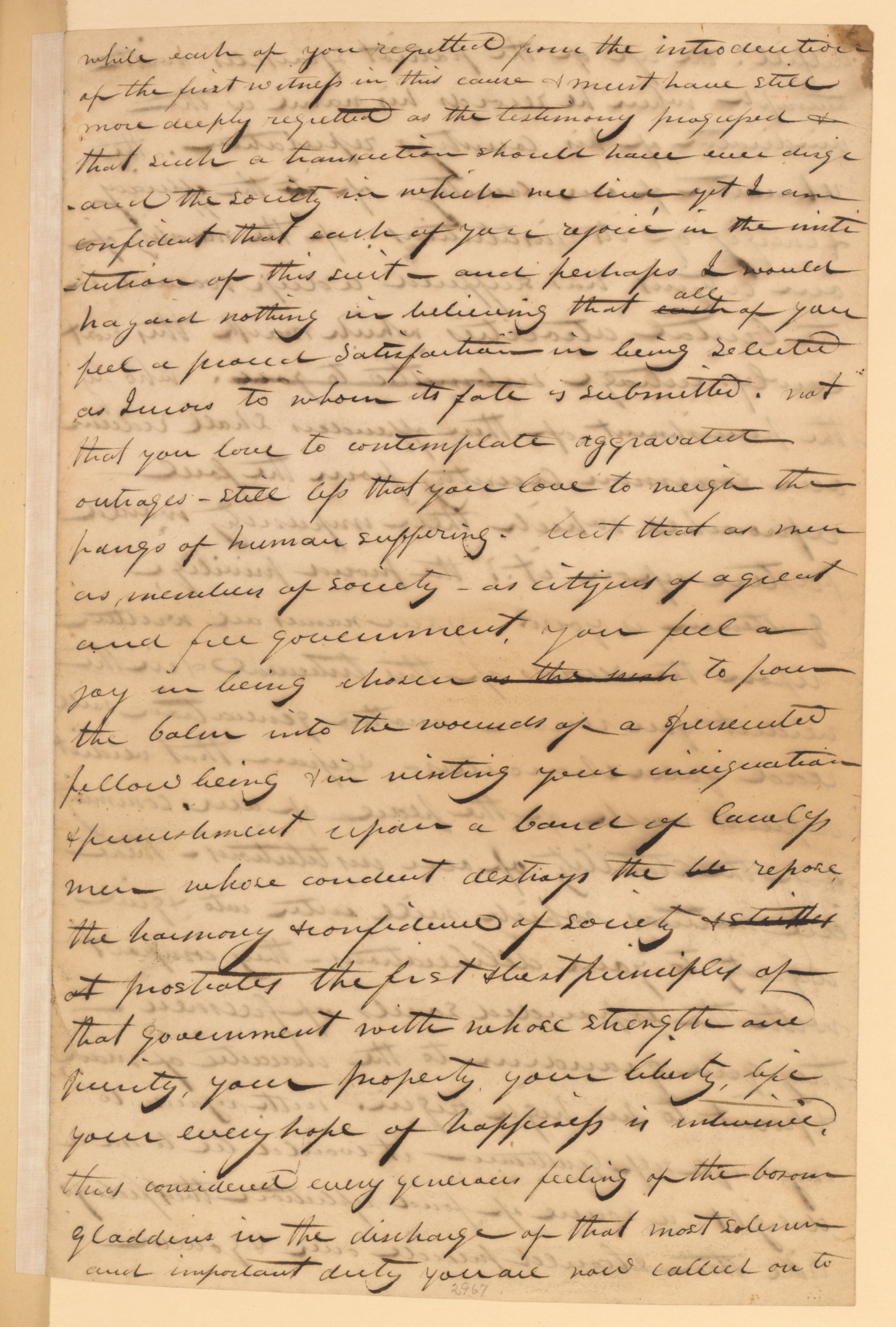 Scanned image of the current content page