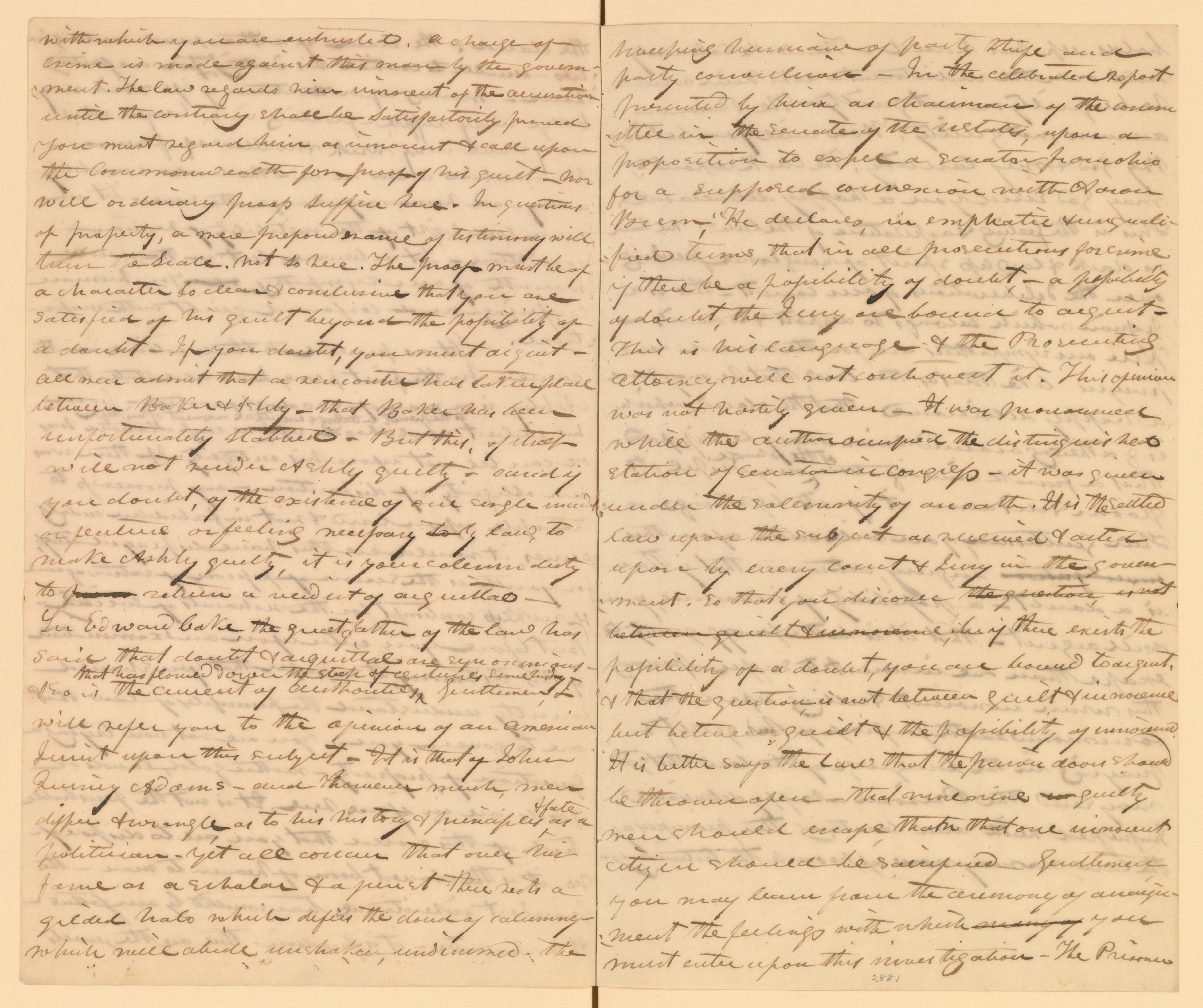 Scanned image of the current content page