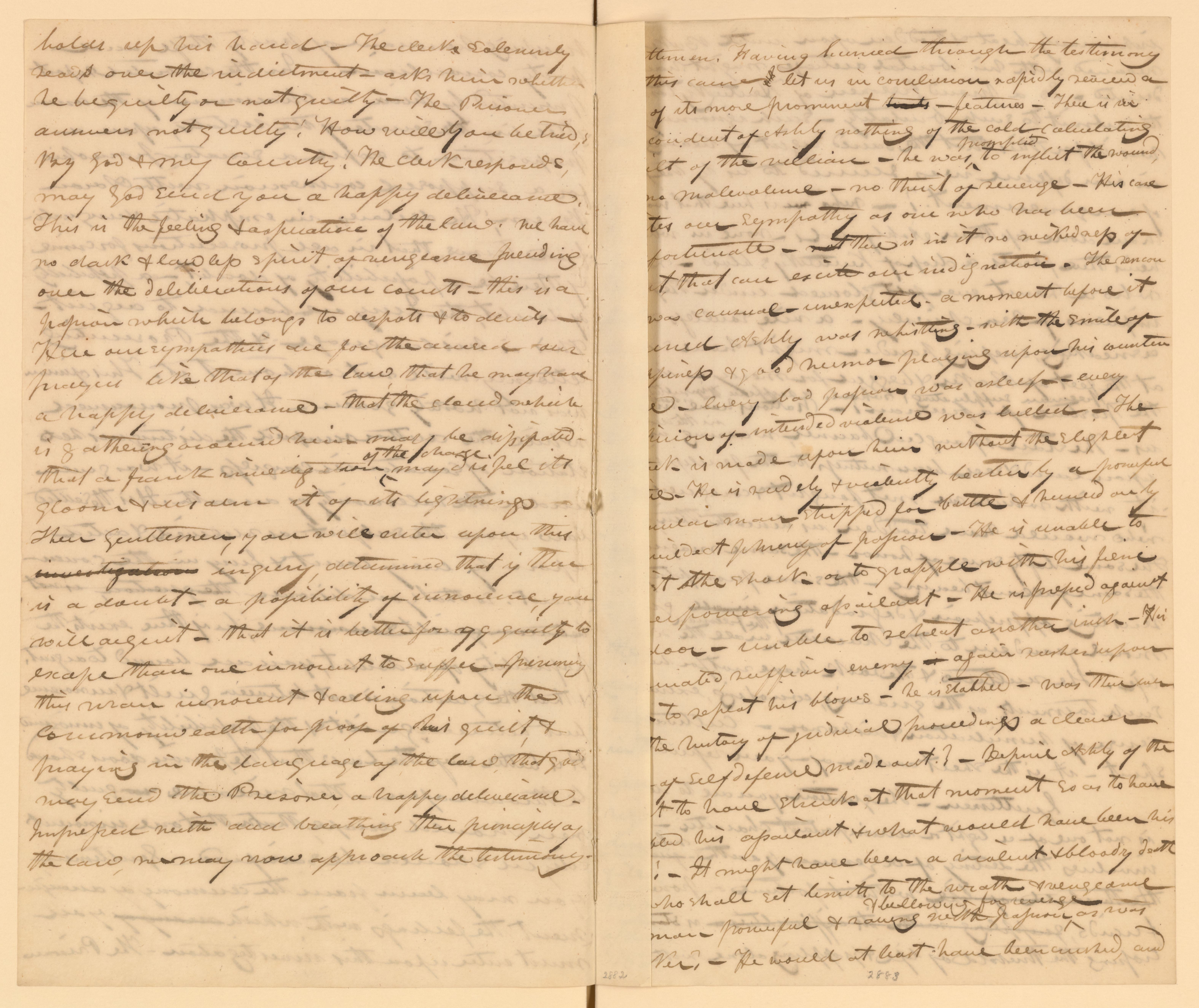 Scanned image of the current content page