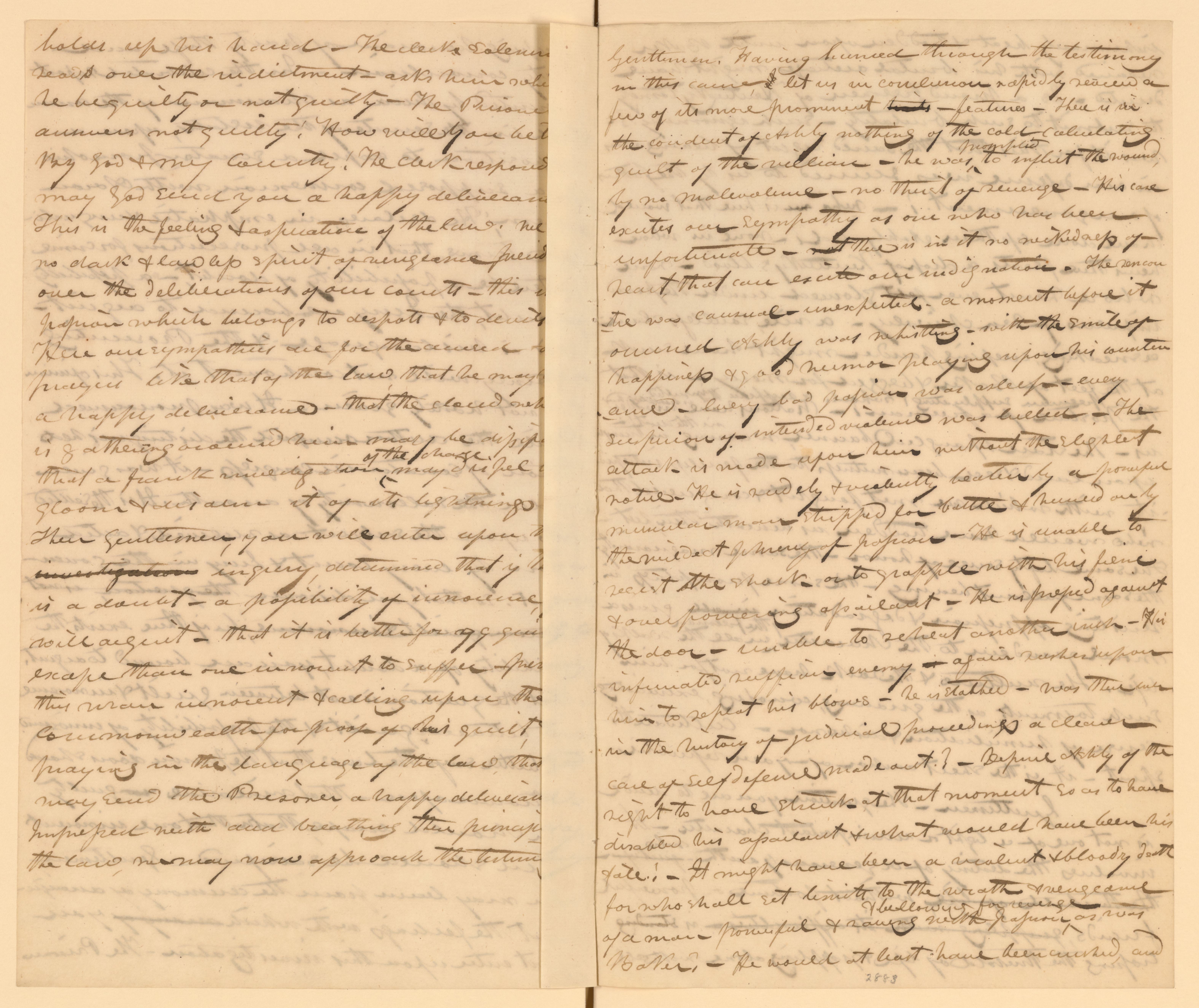 Scanned image of the current content page