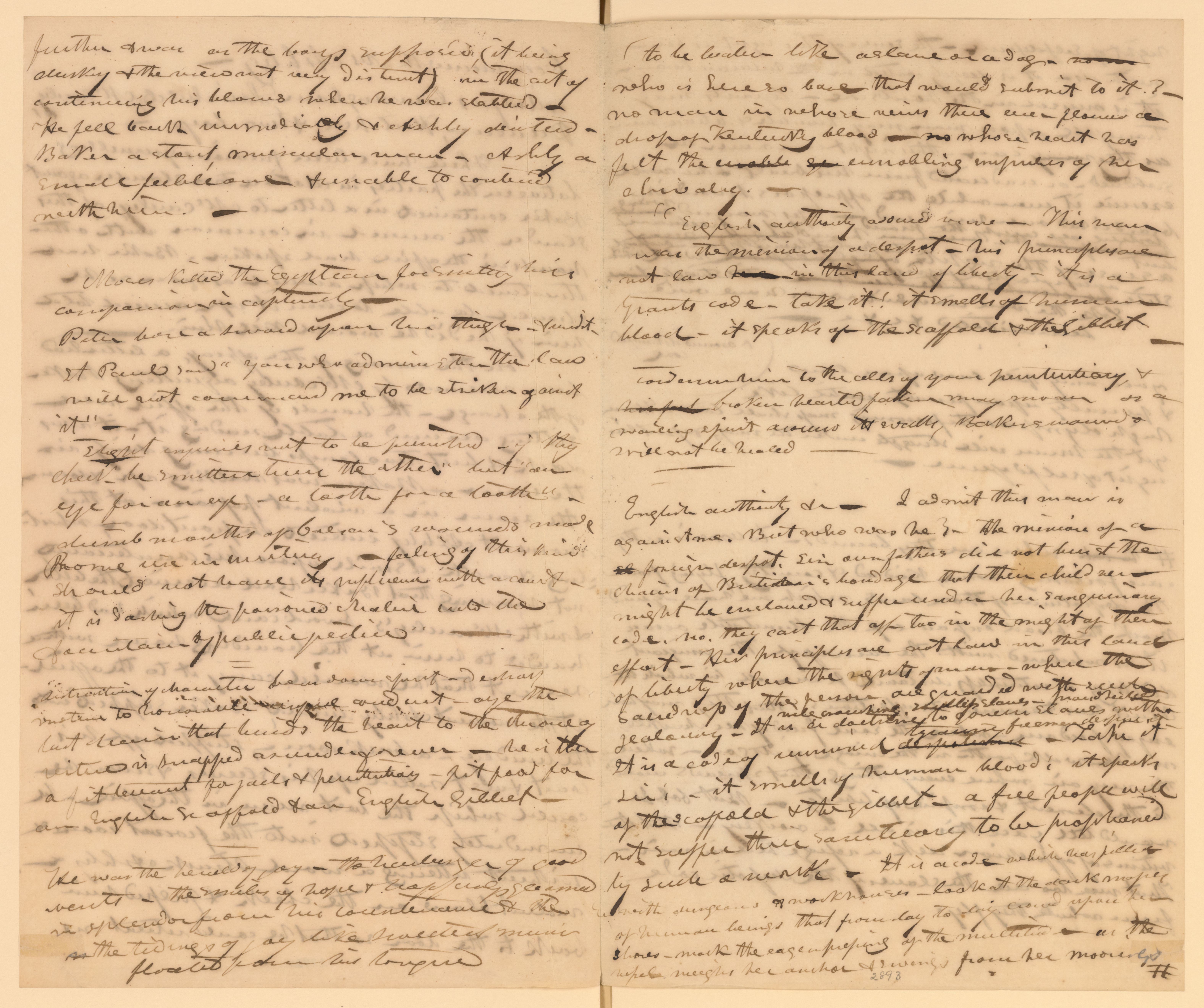 Scanned image of the current content page