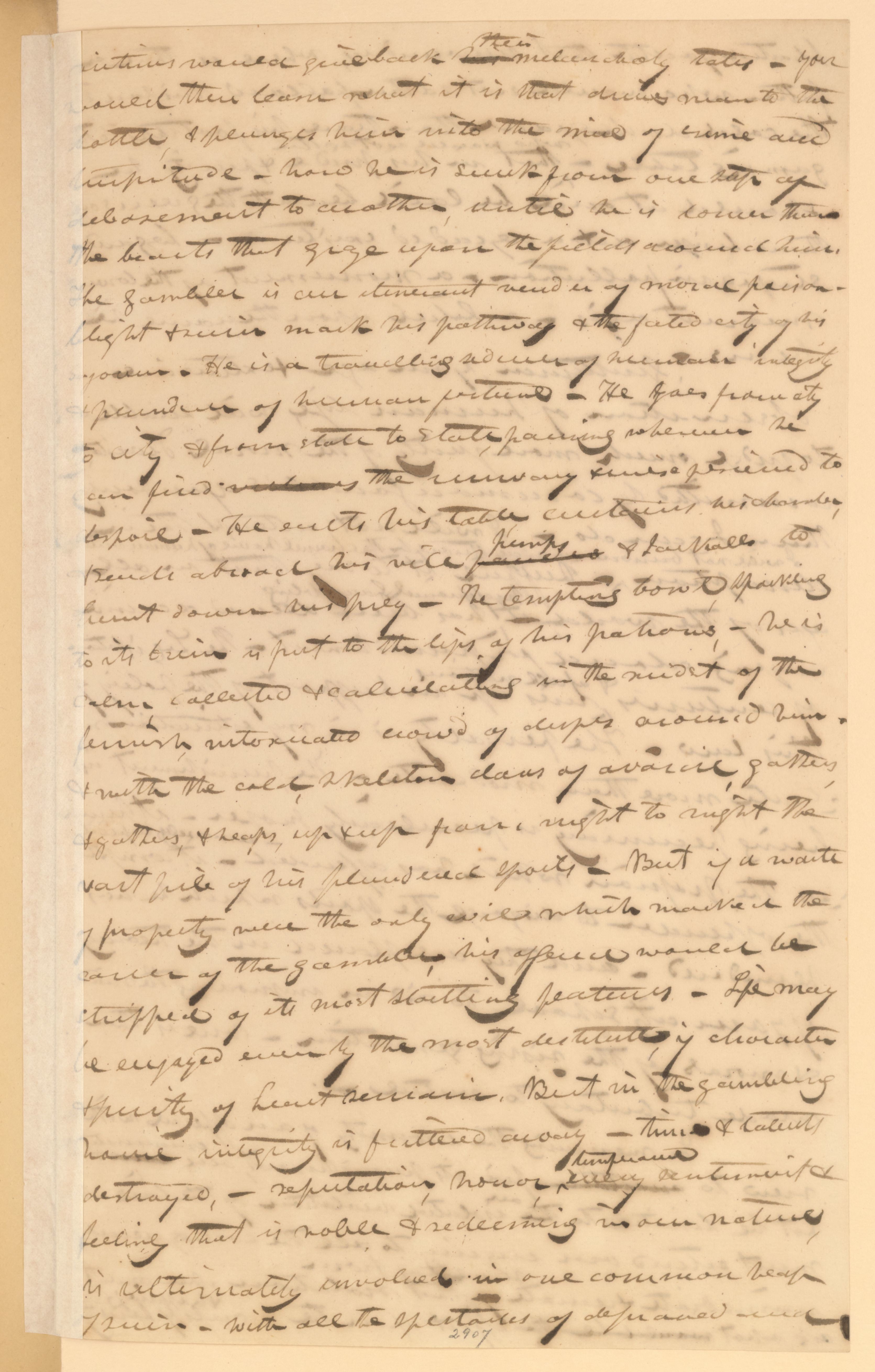Scanned image of the current content page
