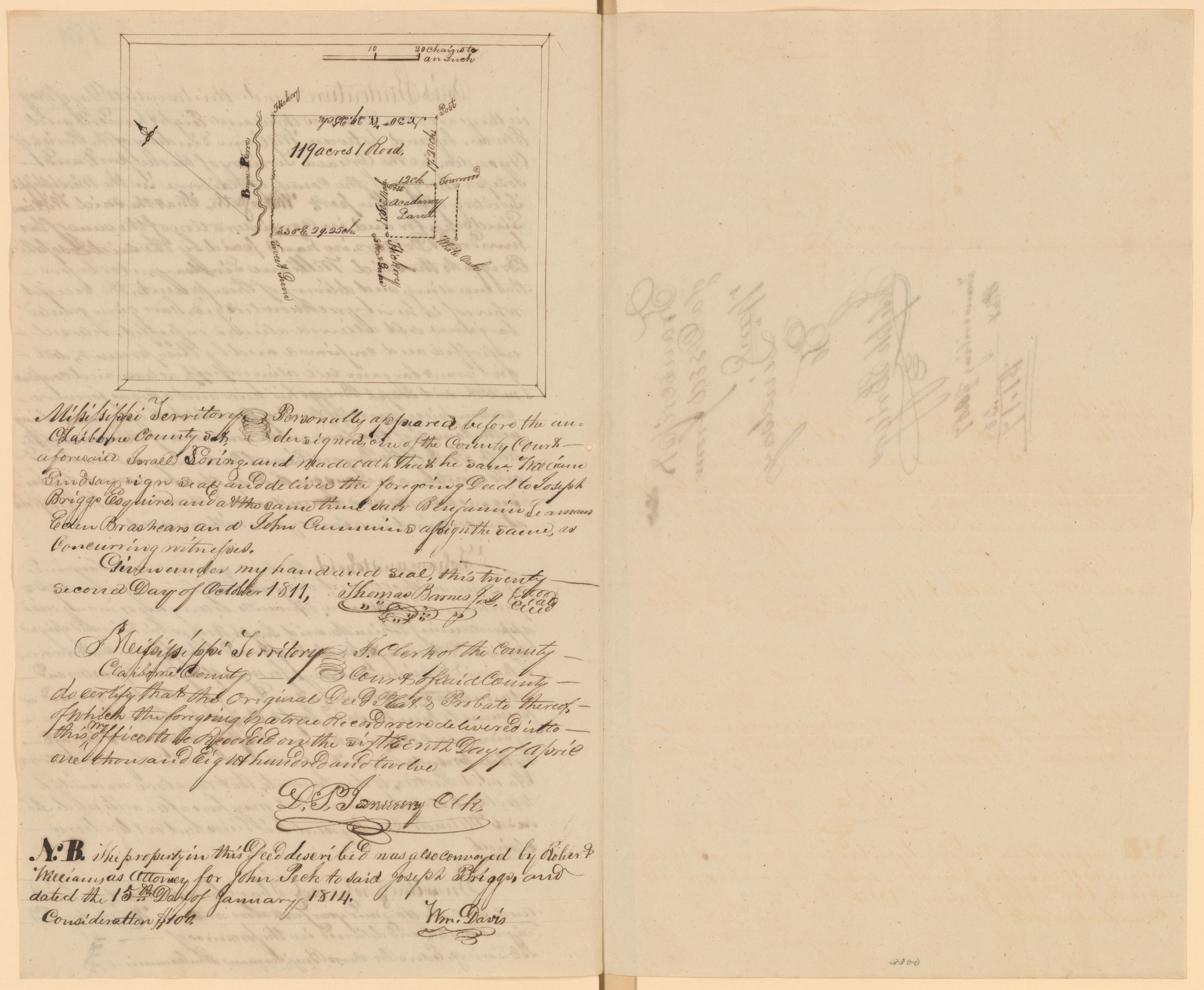 Scanned image of the current content page