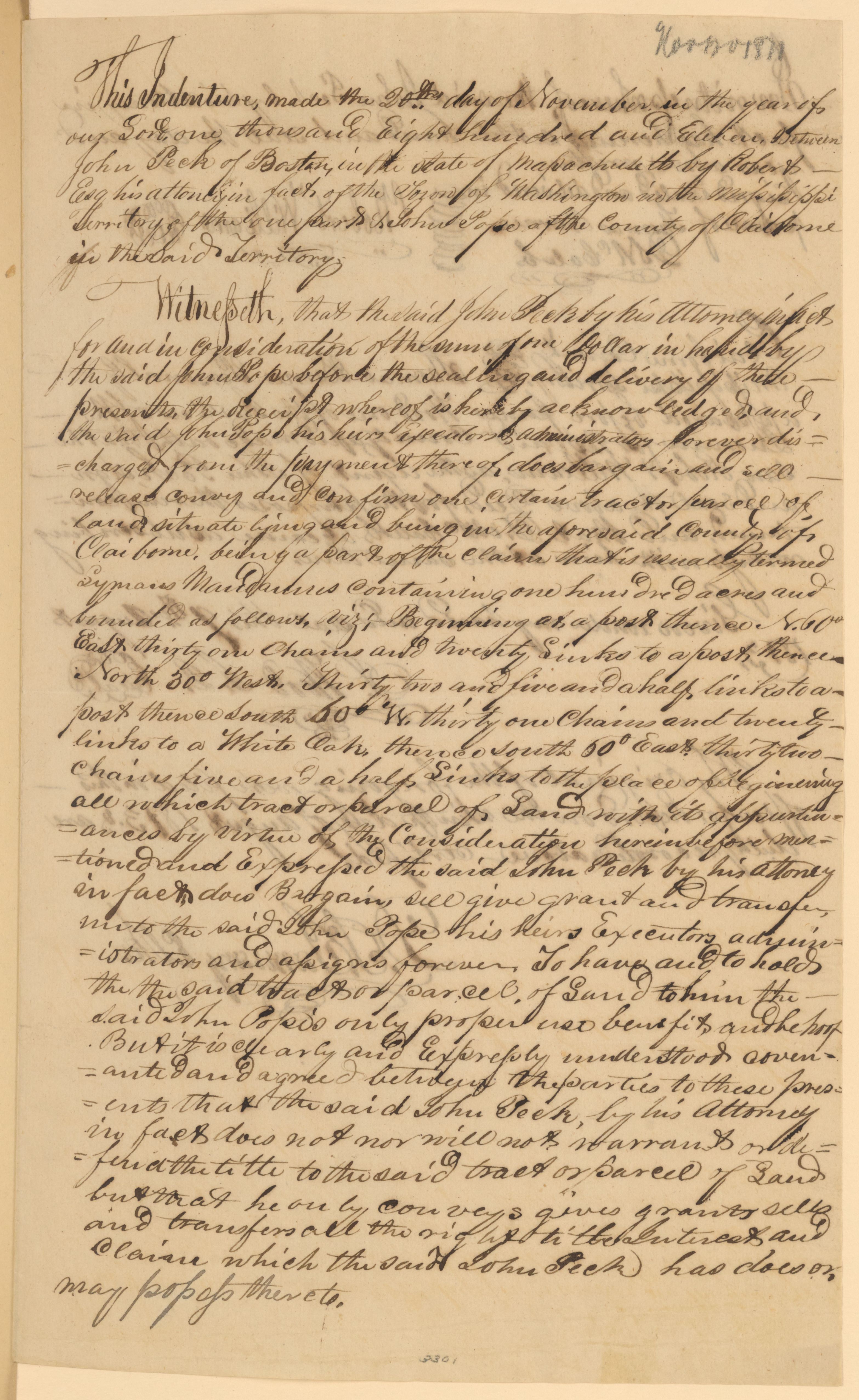 Scanned image of the current content page