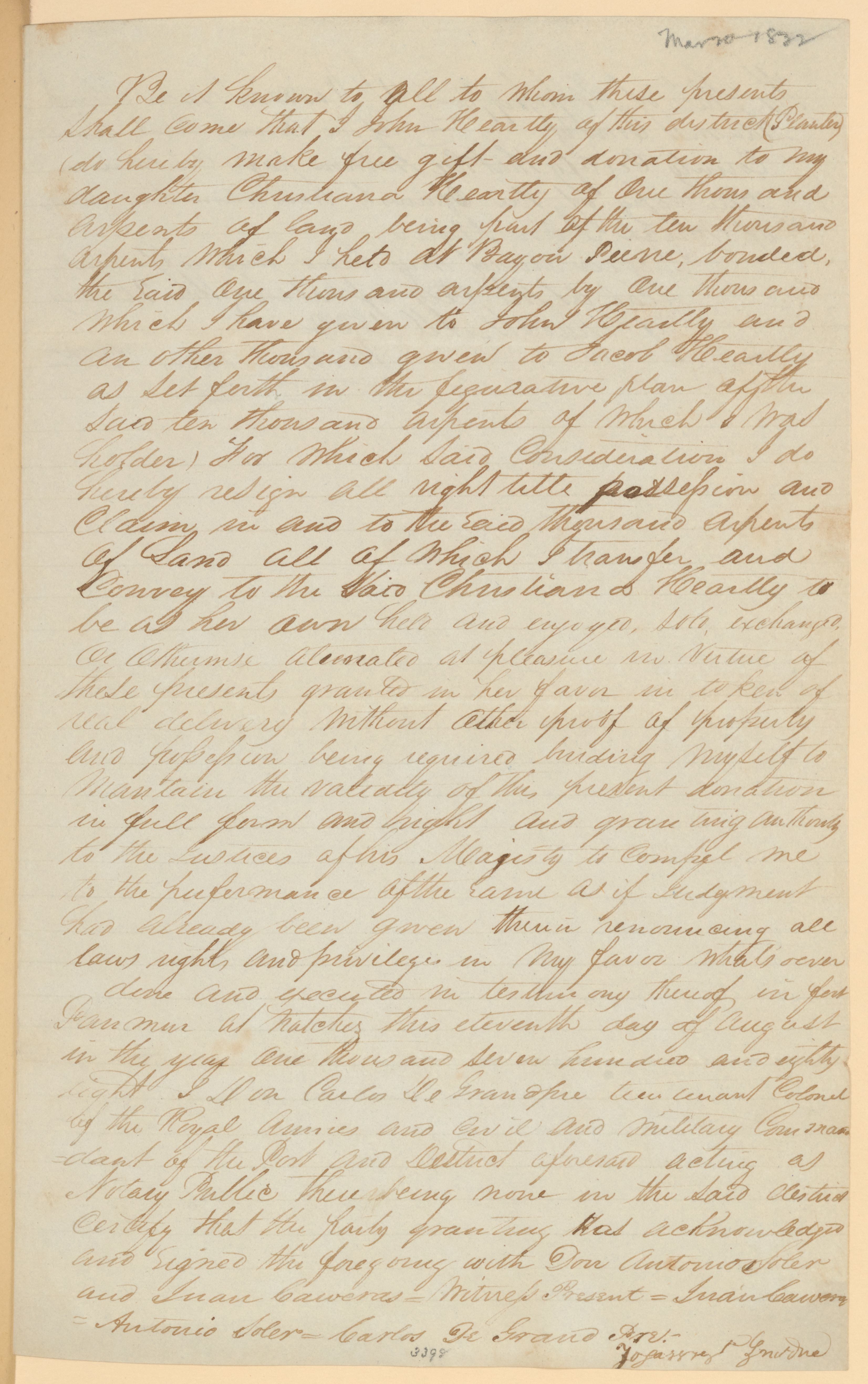 Scanned image of the current content page