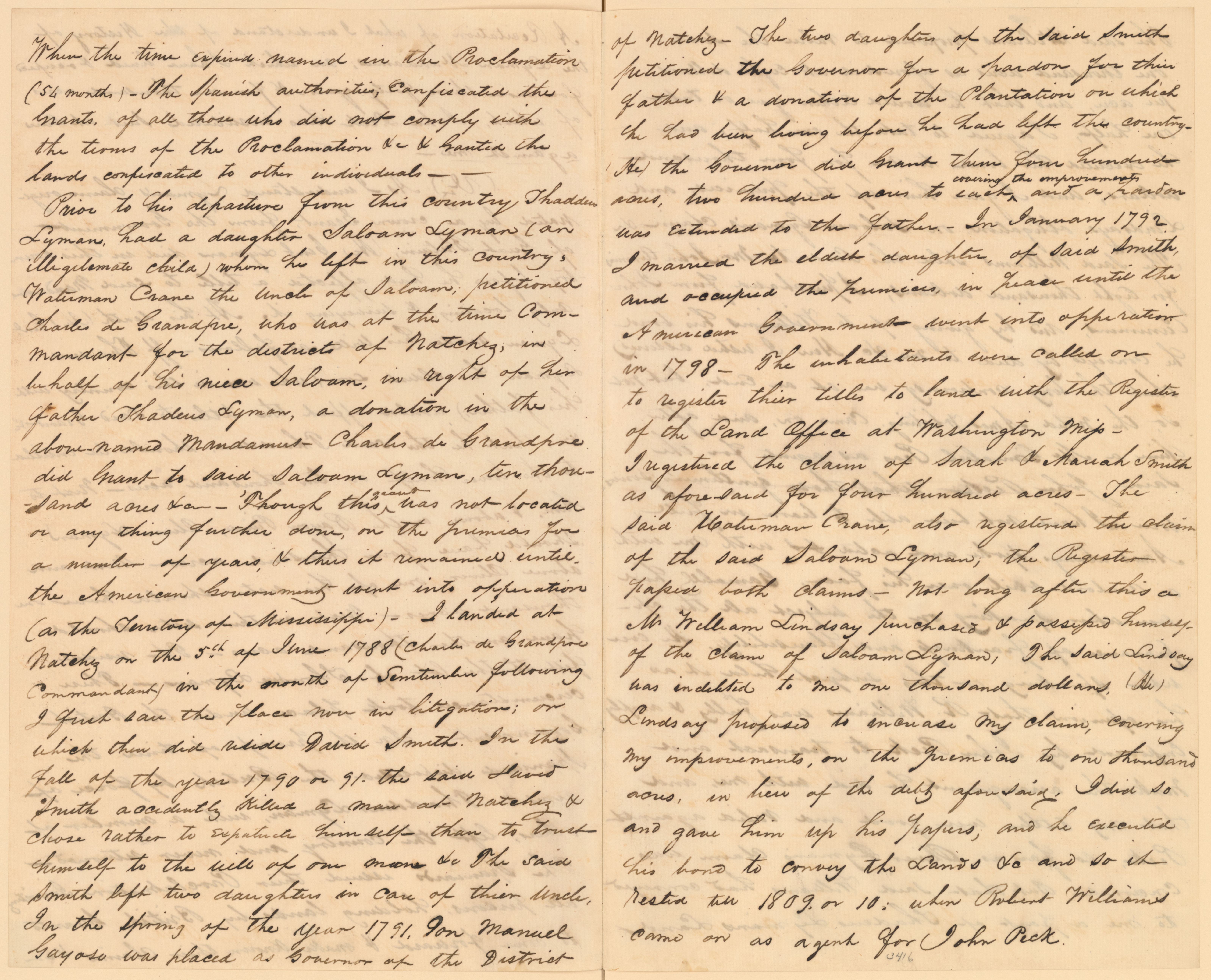 Scanned image of the current content page