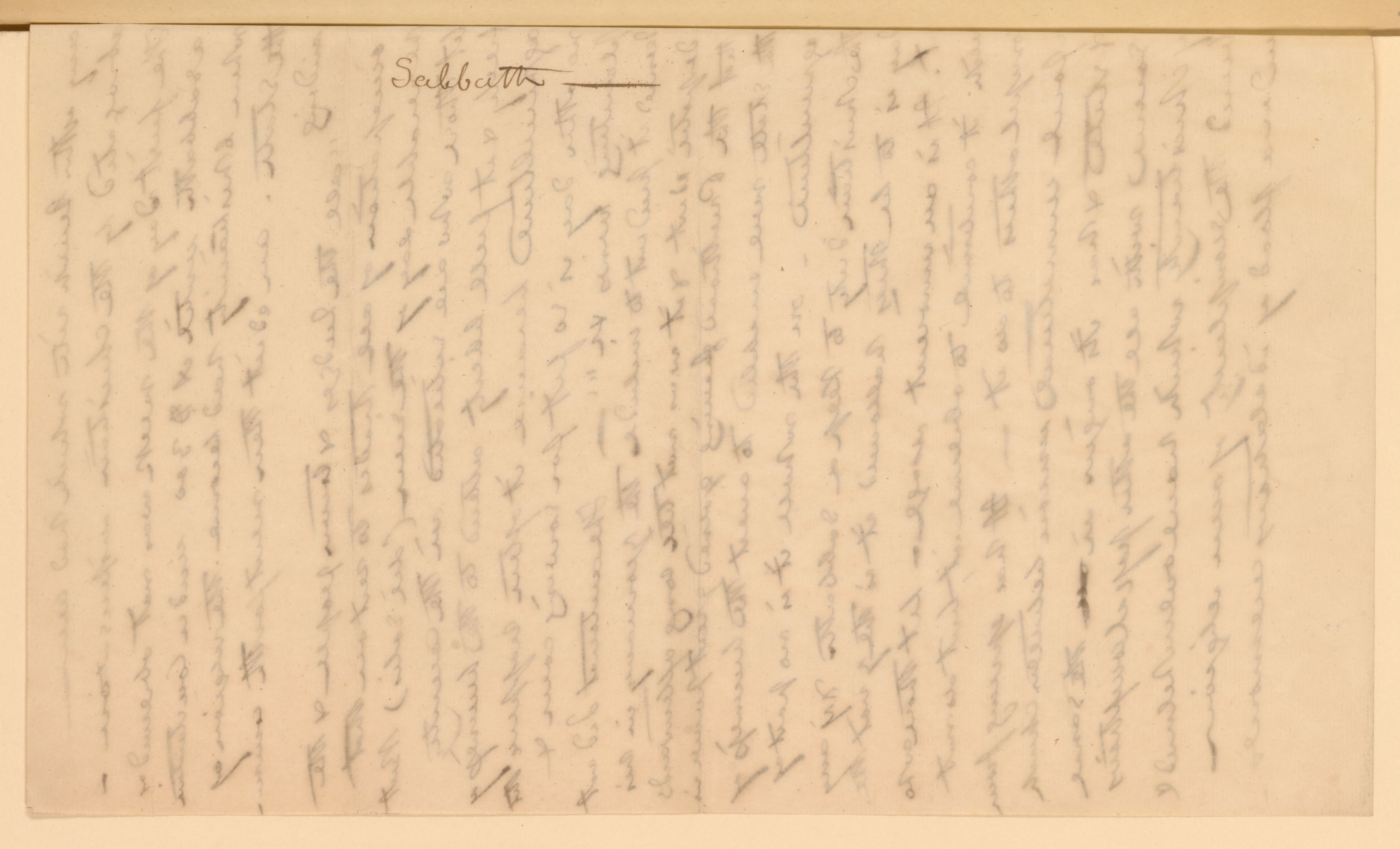 Scanned image of the current content page