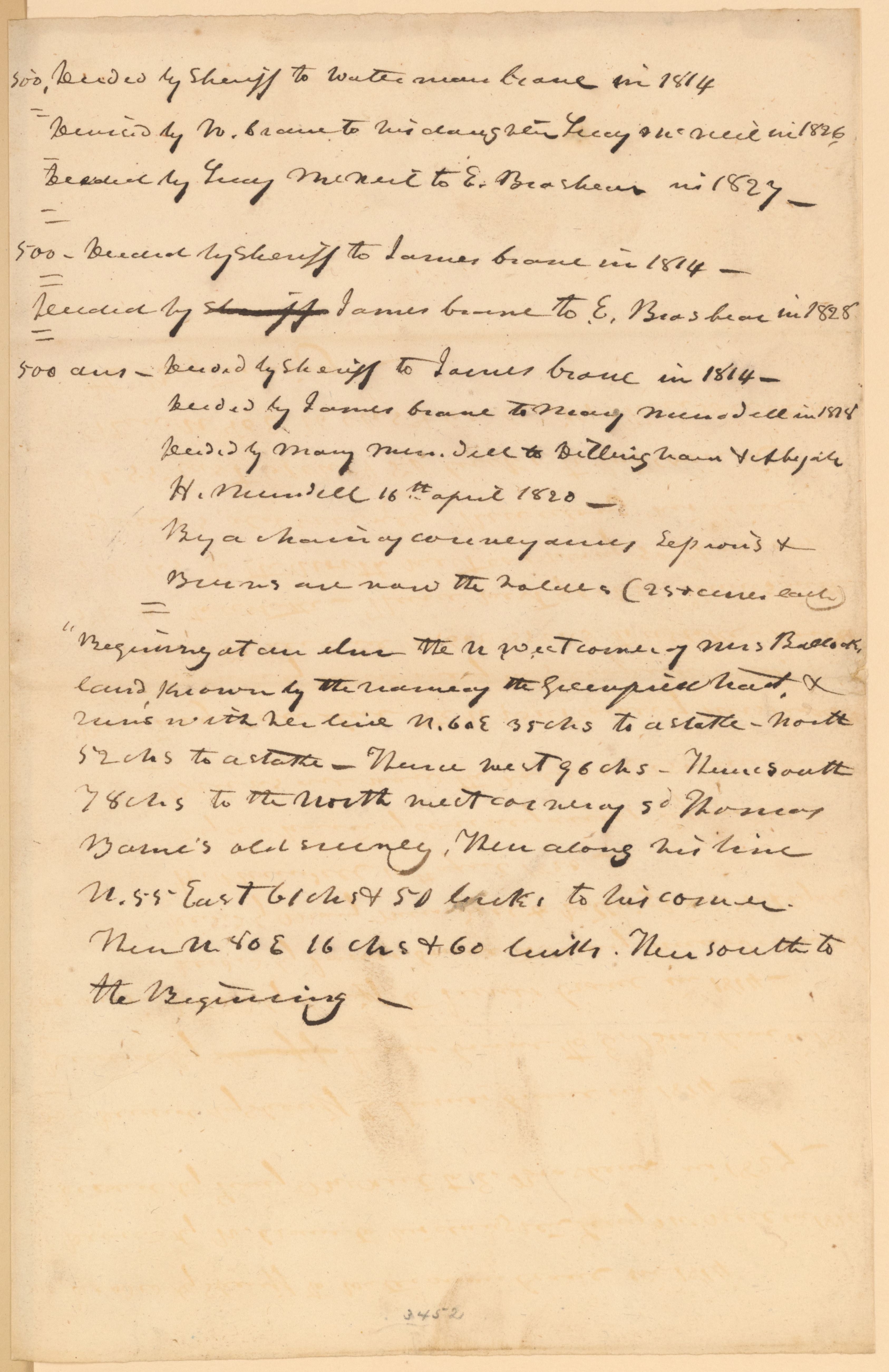 Scanned image of the current content page