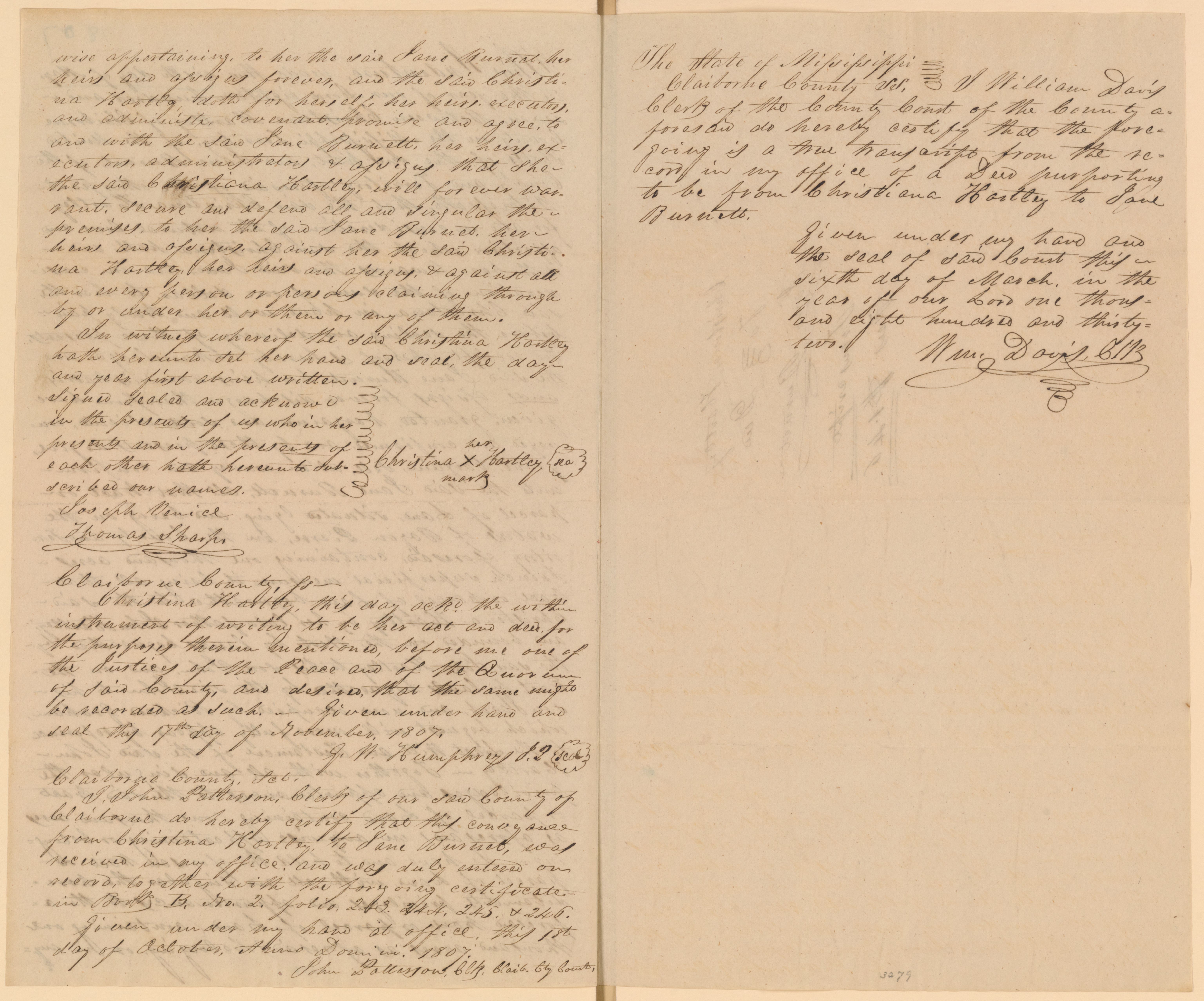 Scanned image of the current content page