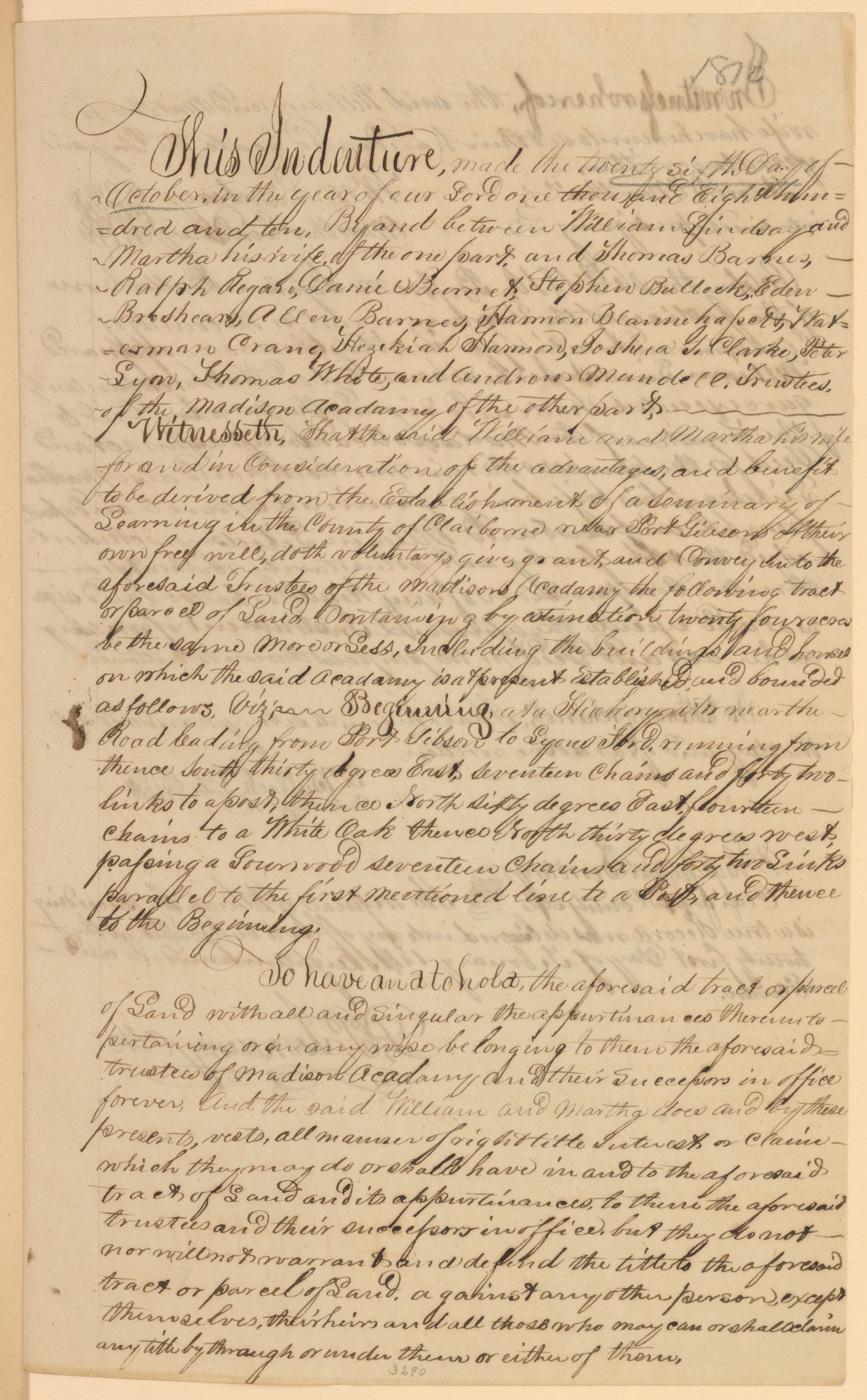 Scanned image of the current content page