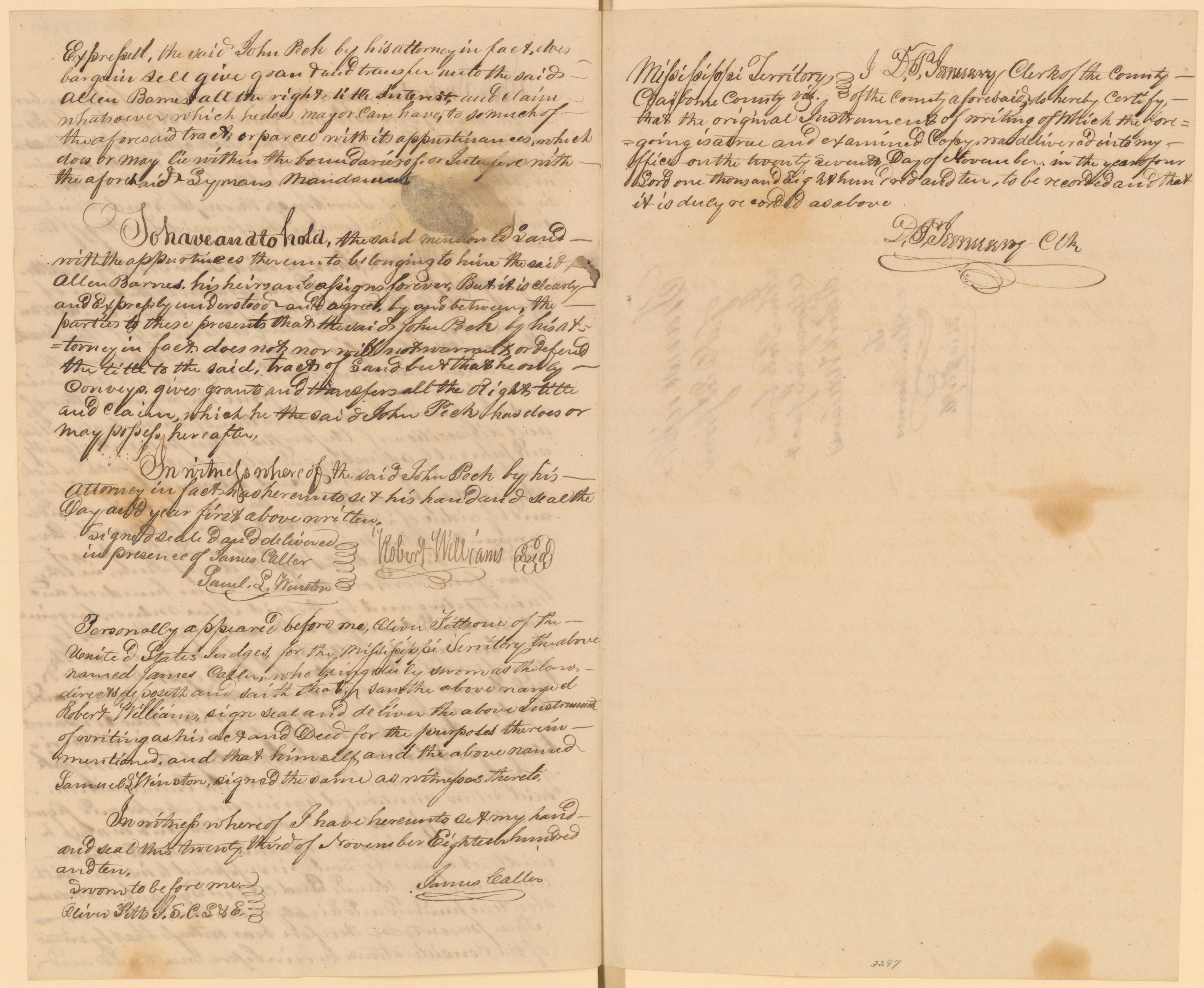 Scanned image of the current content page