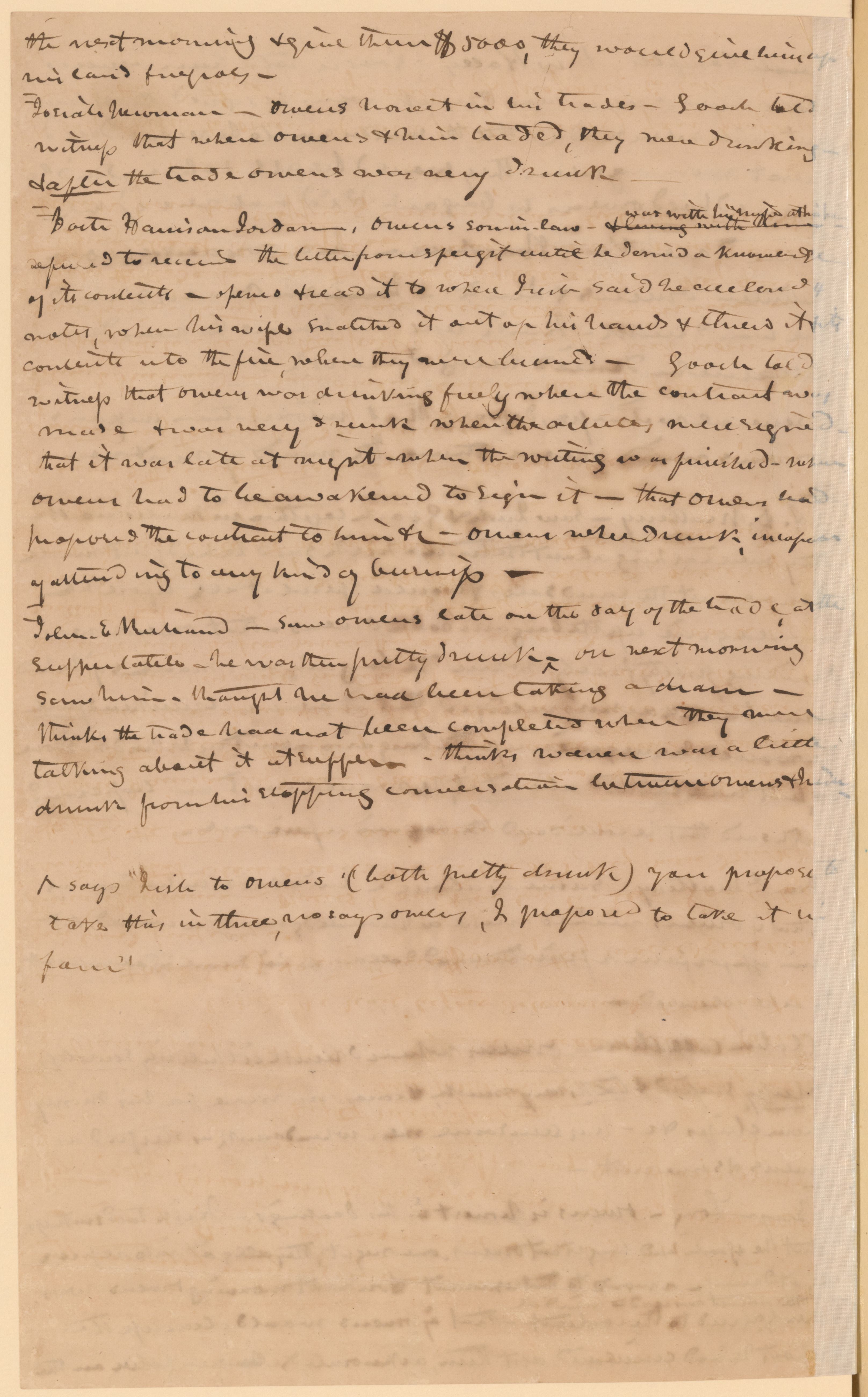 Scanned image of the current content page