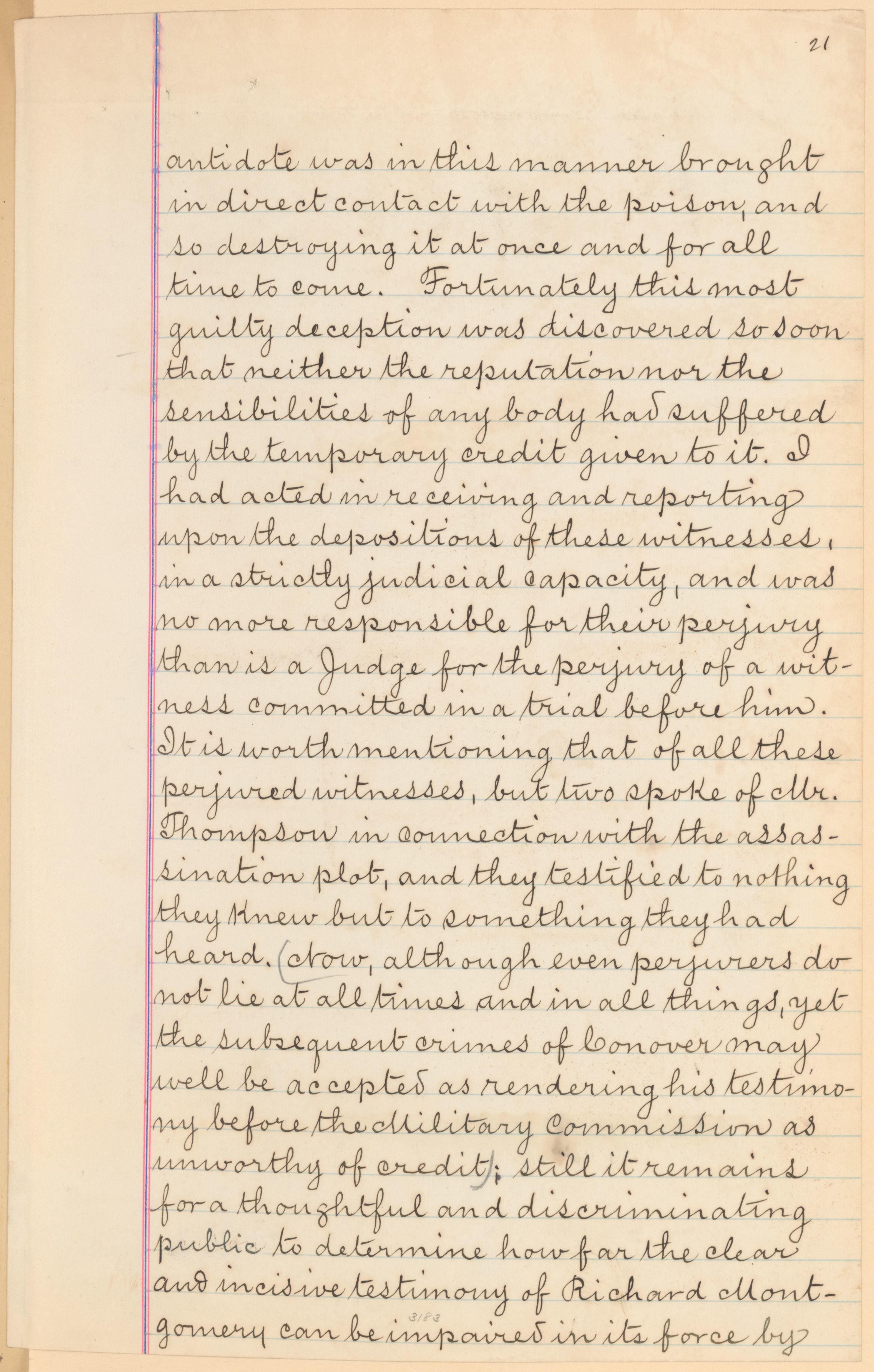 Scanned image of the current content page