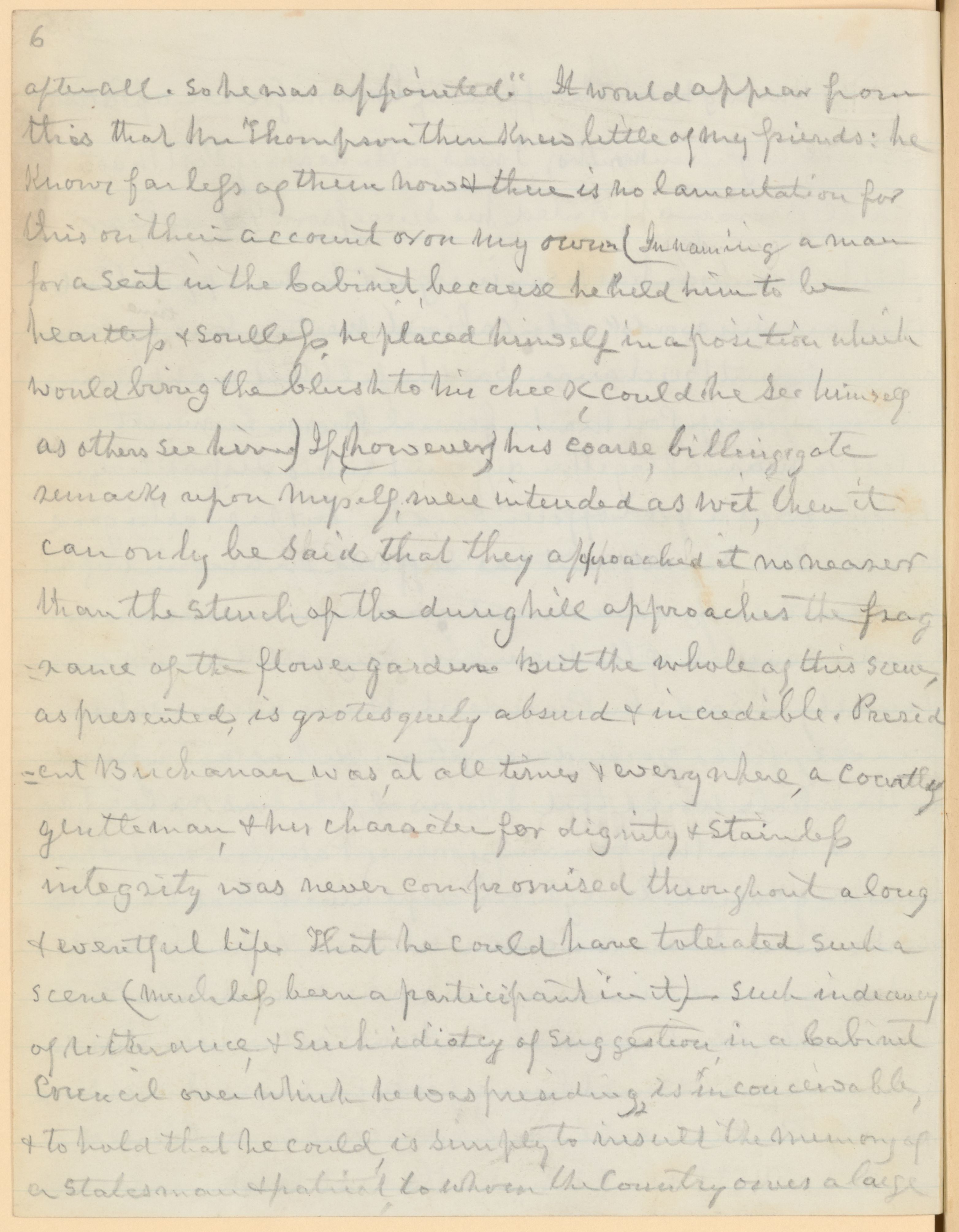 Scanned image of the current content page