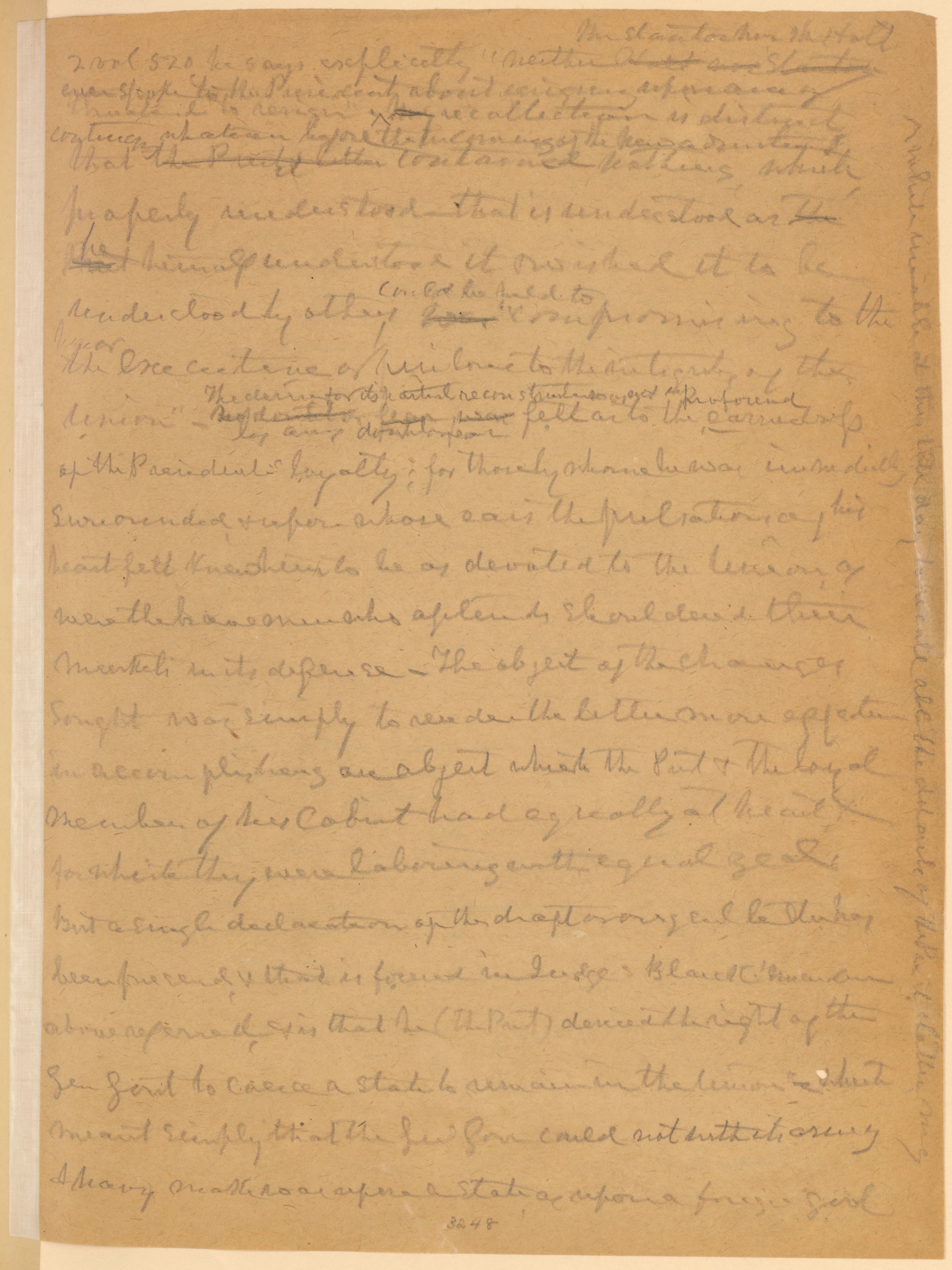 Scanned image of the current content page