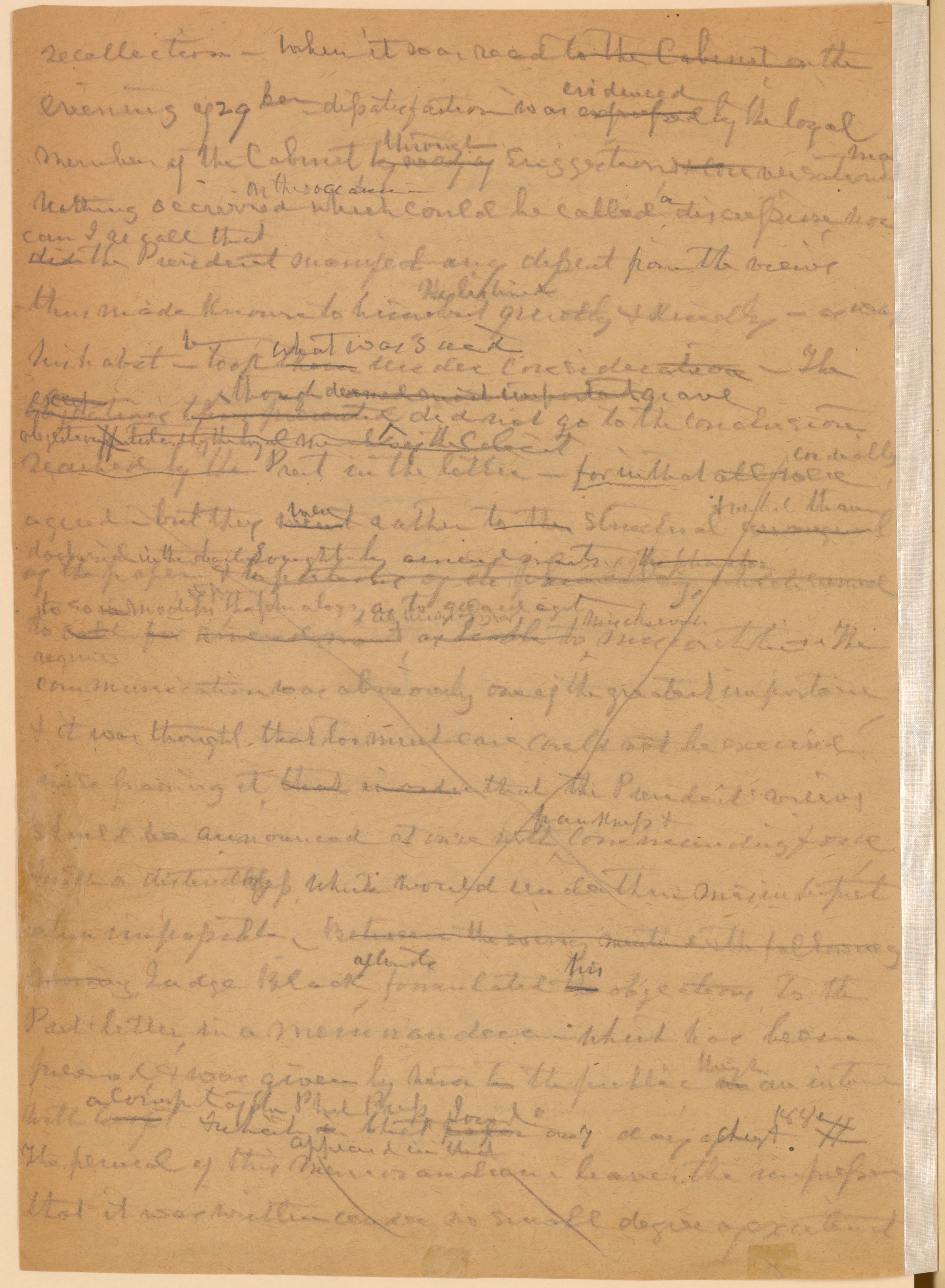 Scanned image of the current content page