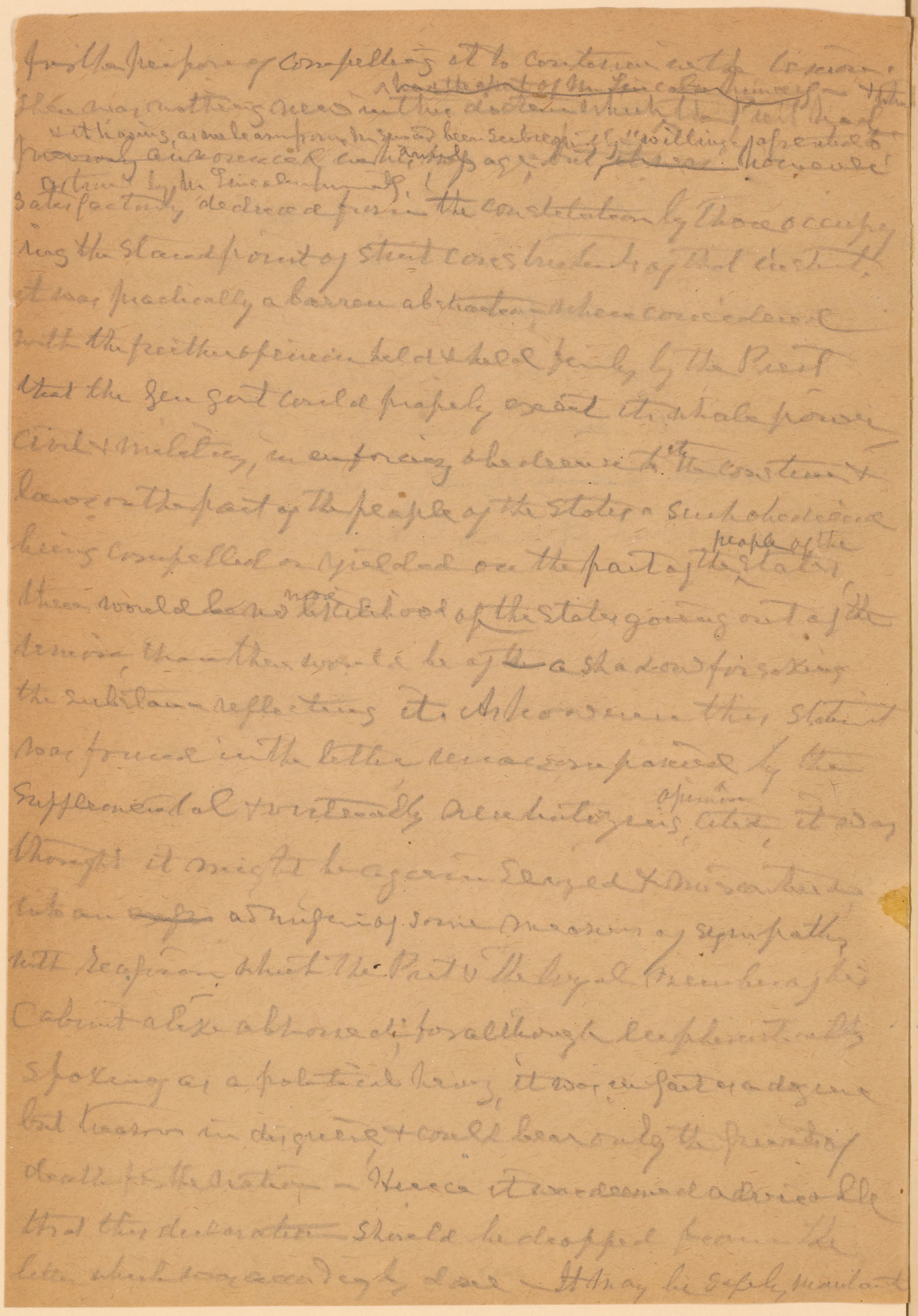 Scanned image of the current content page