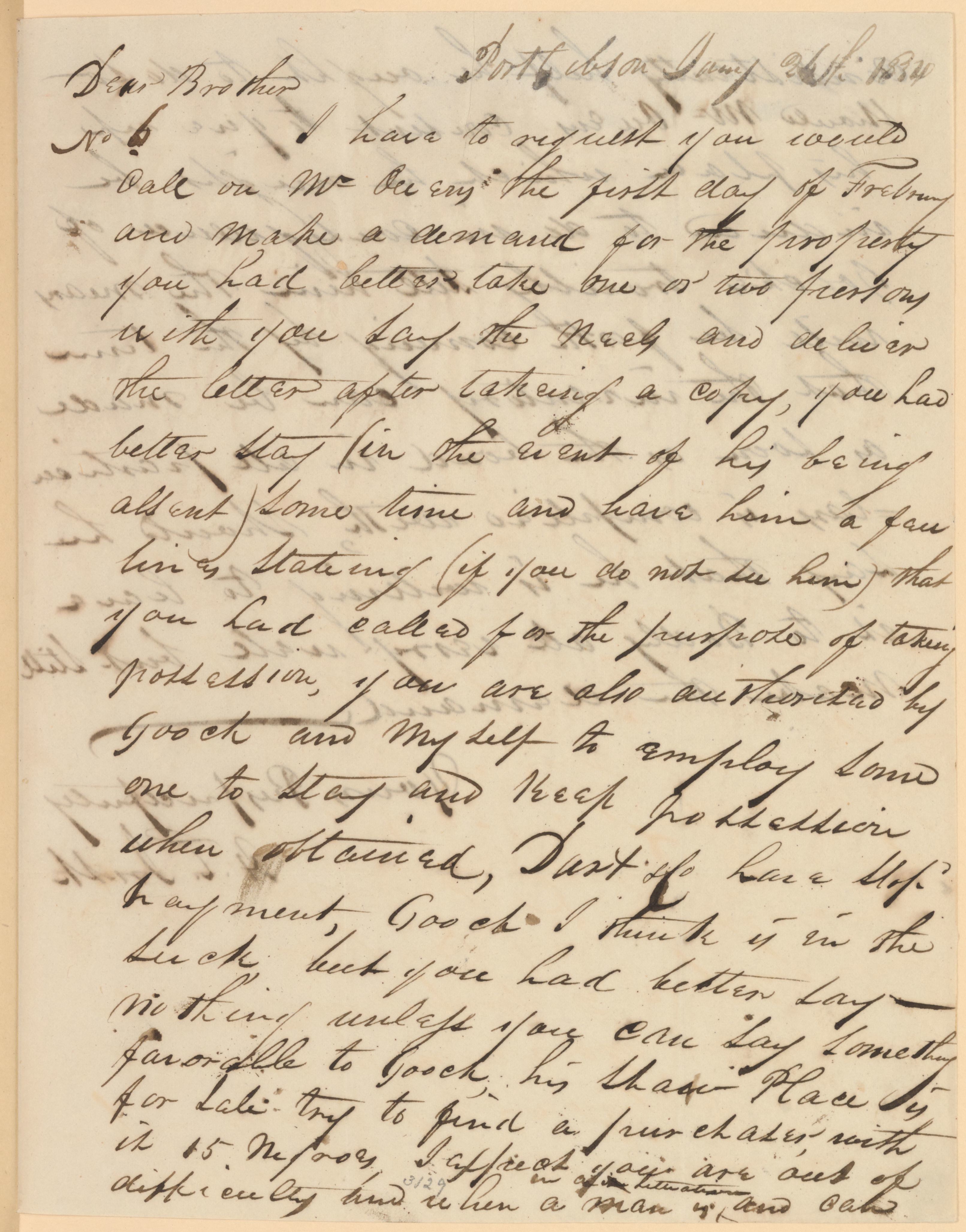 Scanned image of the current content page