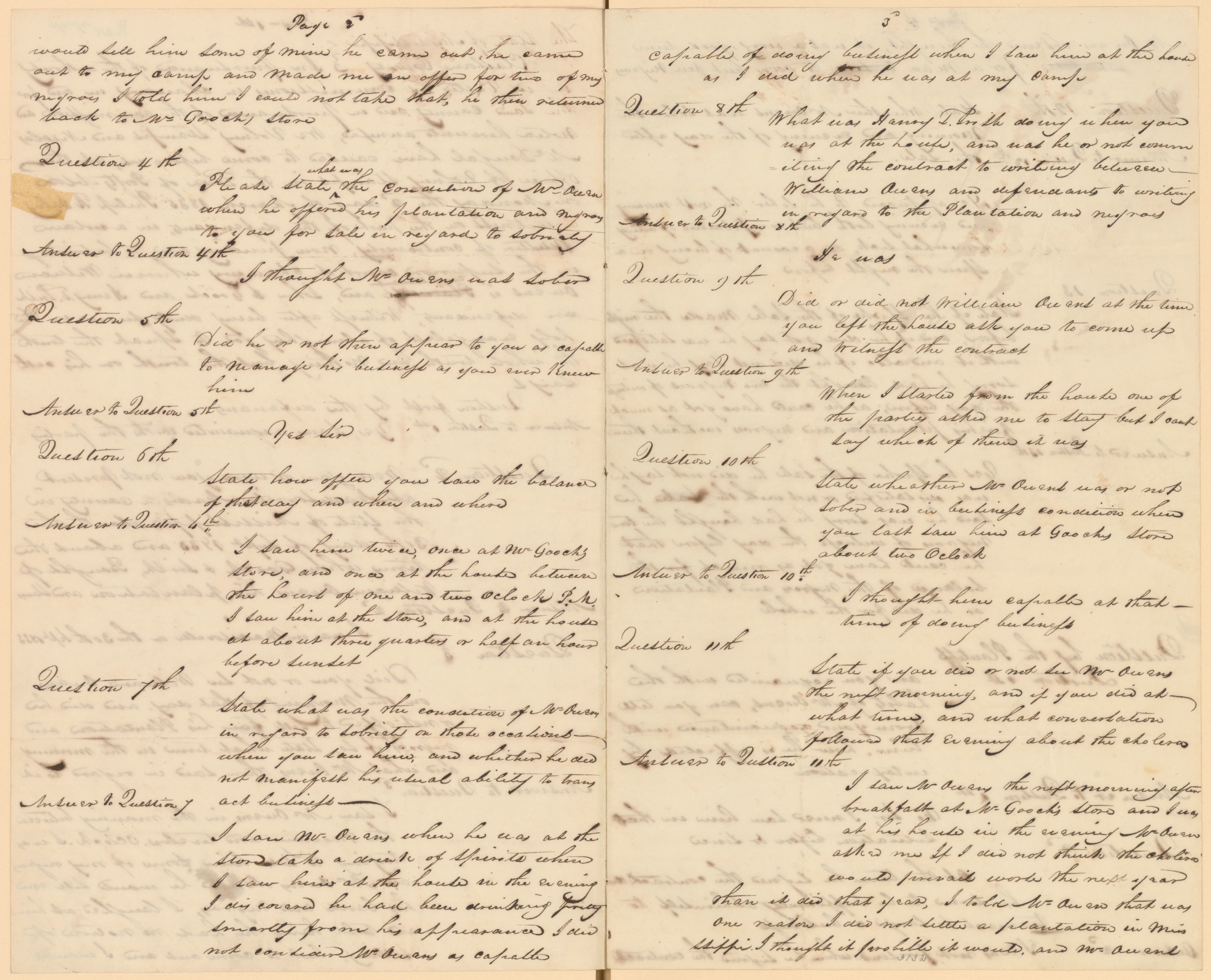 Scanned image of the current content page