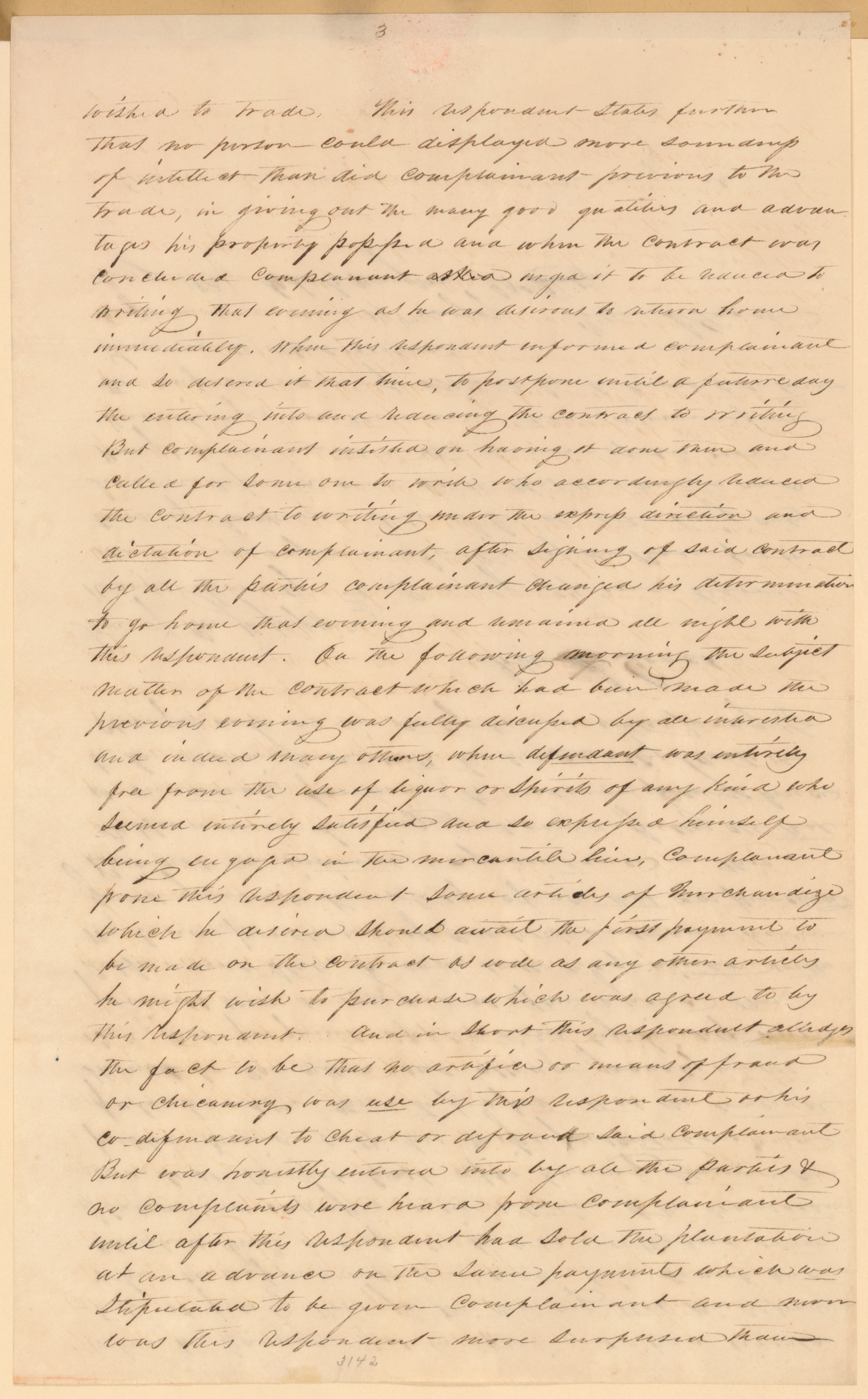 Scanned image of the current content page