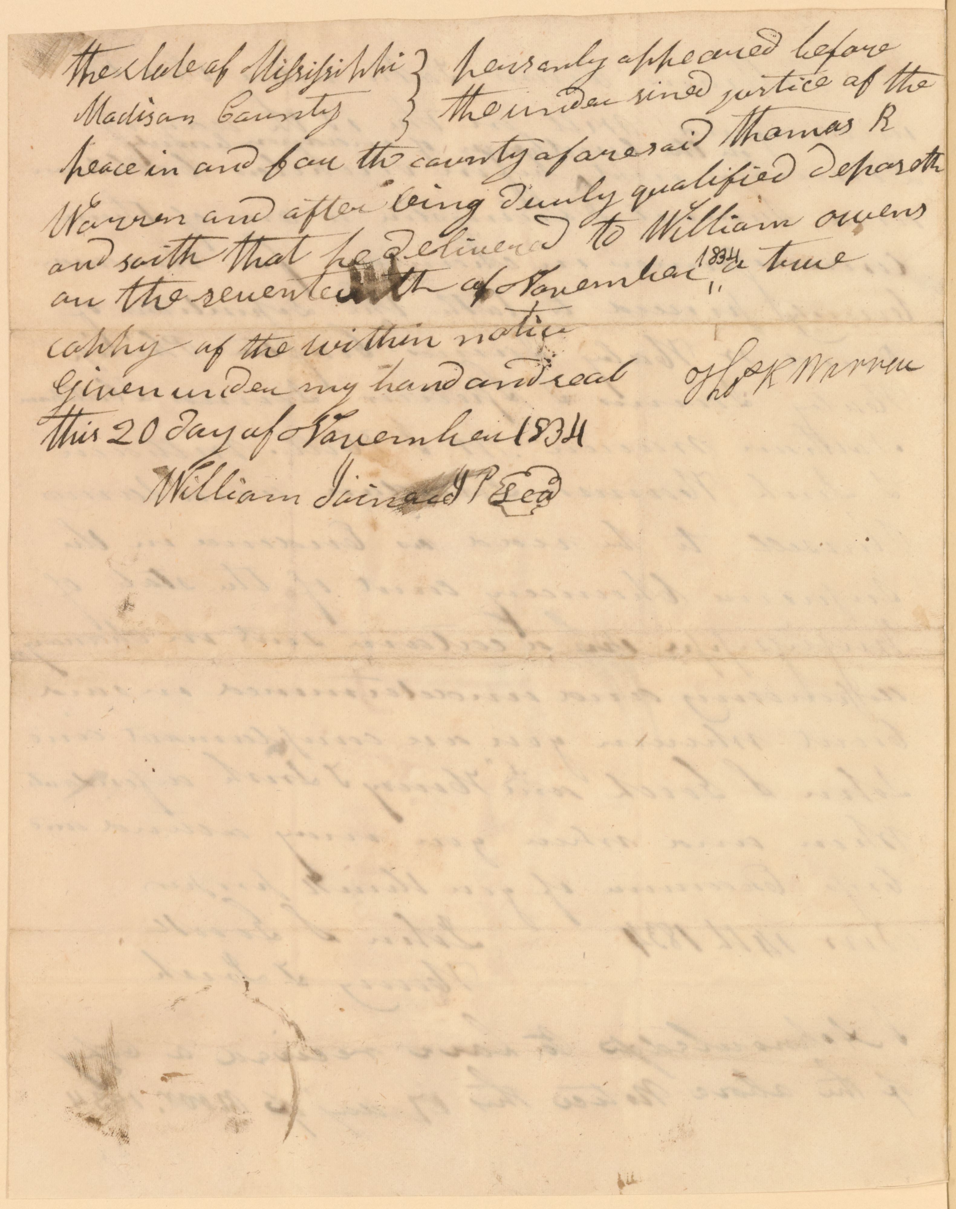 Scanned image of the current content page