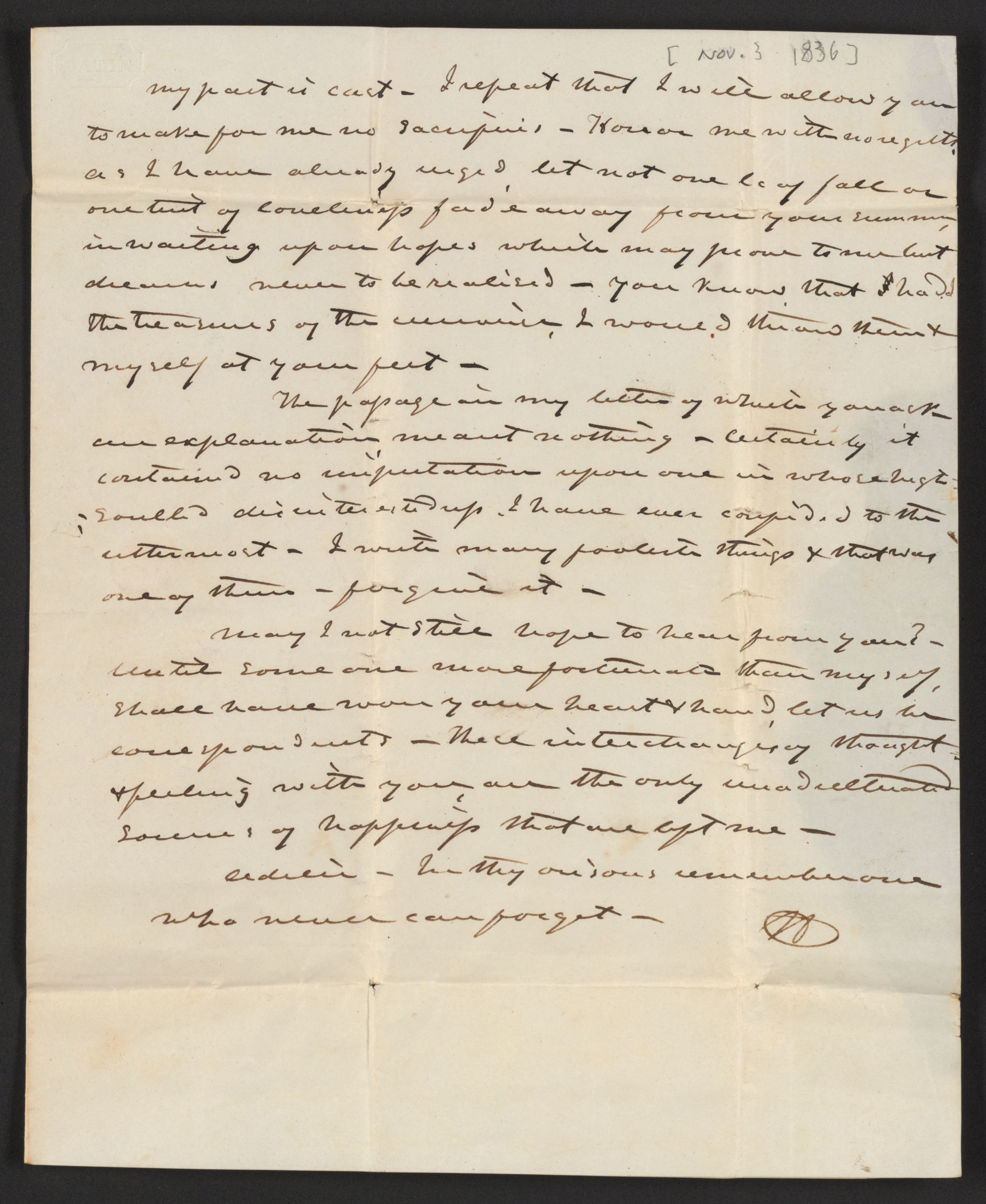 Scanned image of the current content page