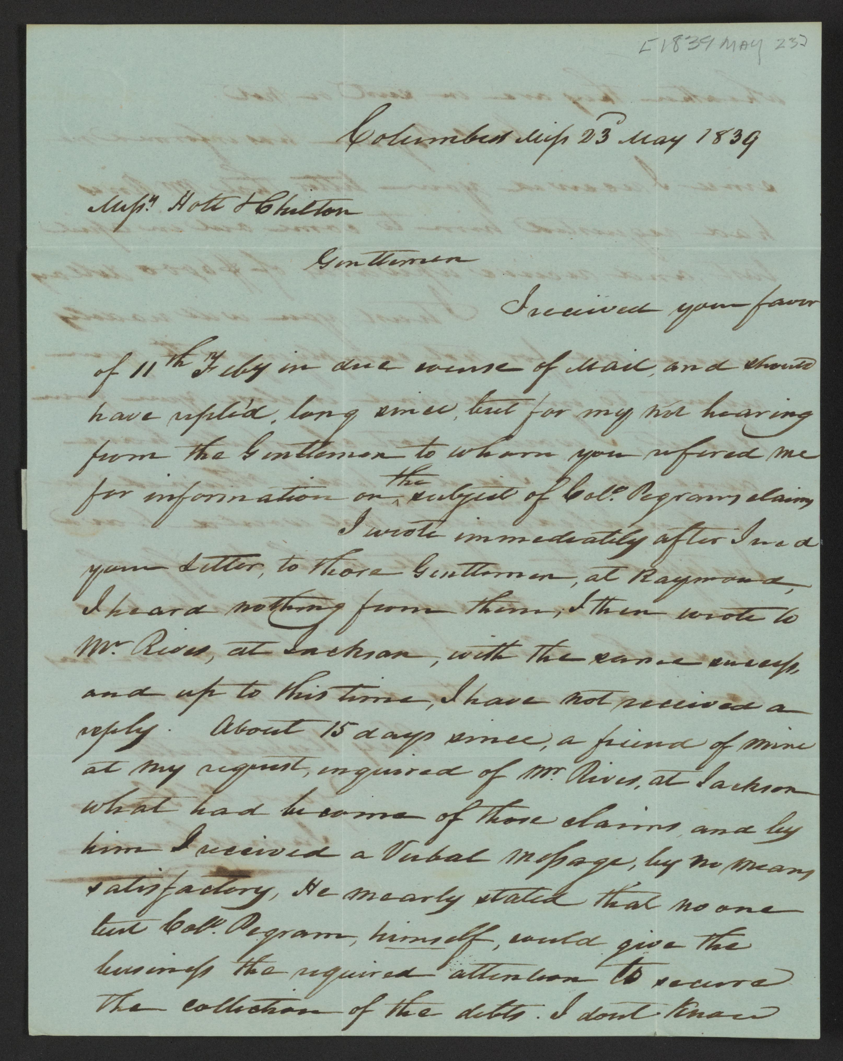 Scanned image of the current content page