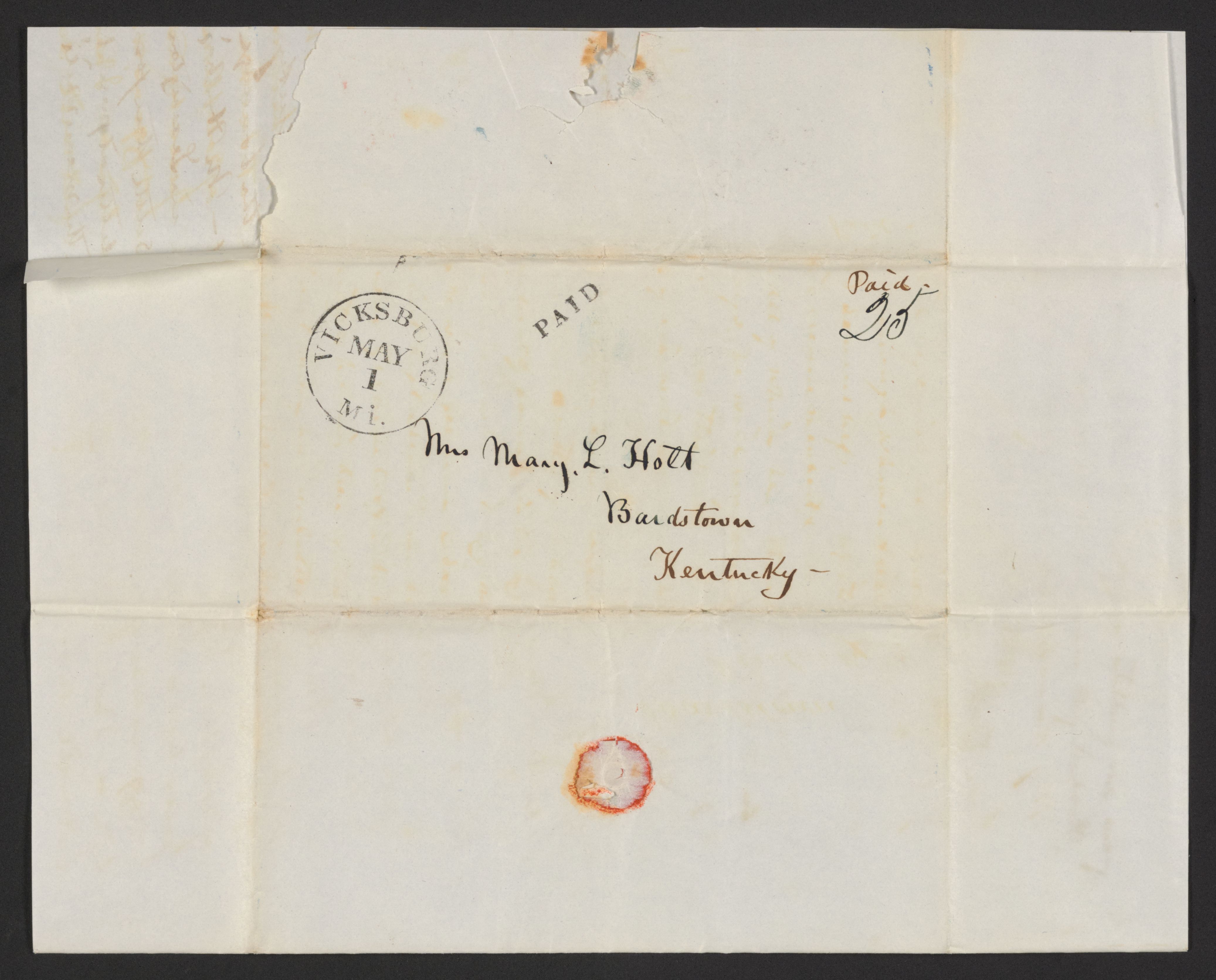 Scanned image of the current content page