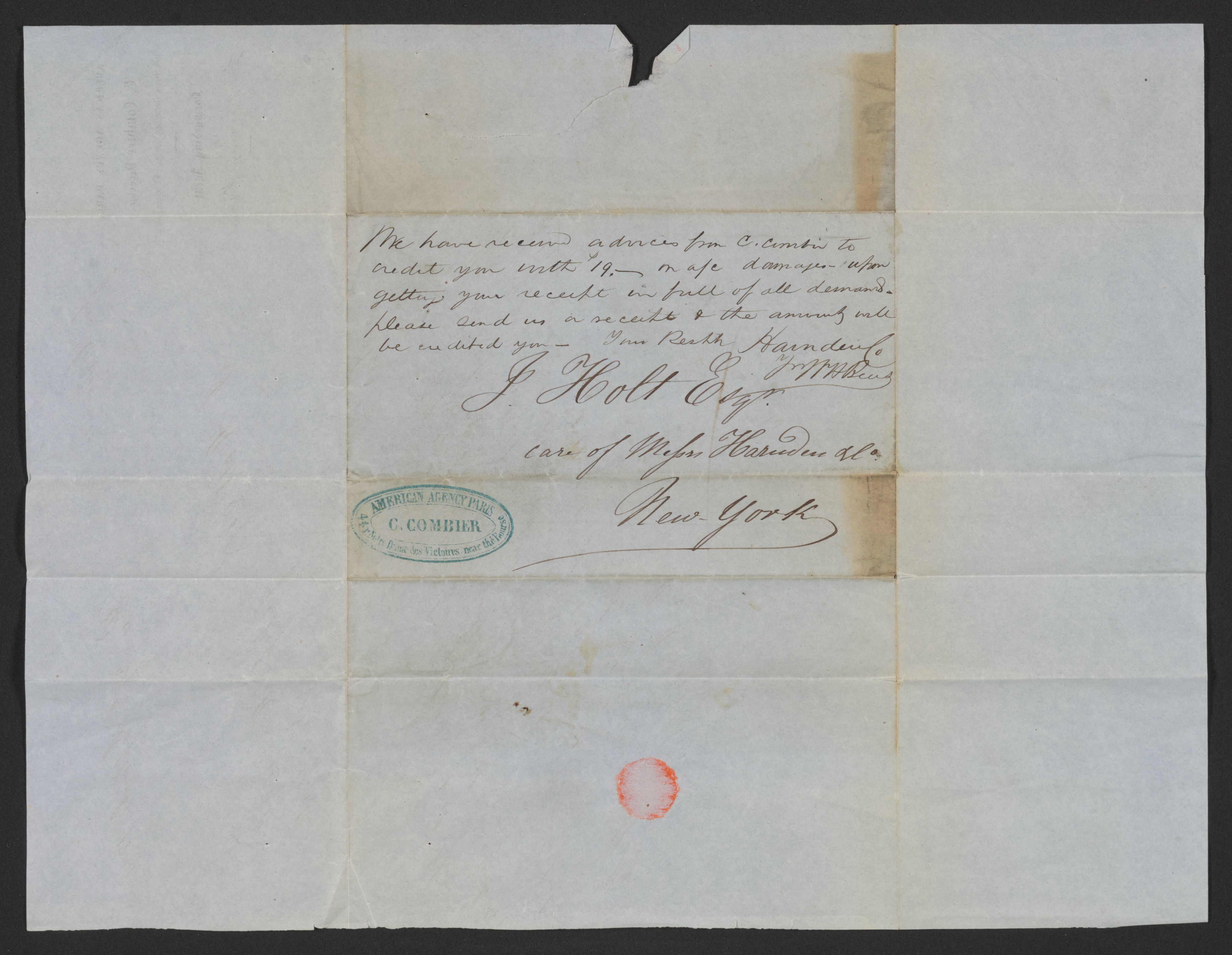 Scanned image of the current content page