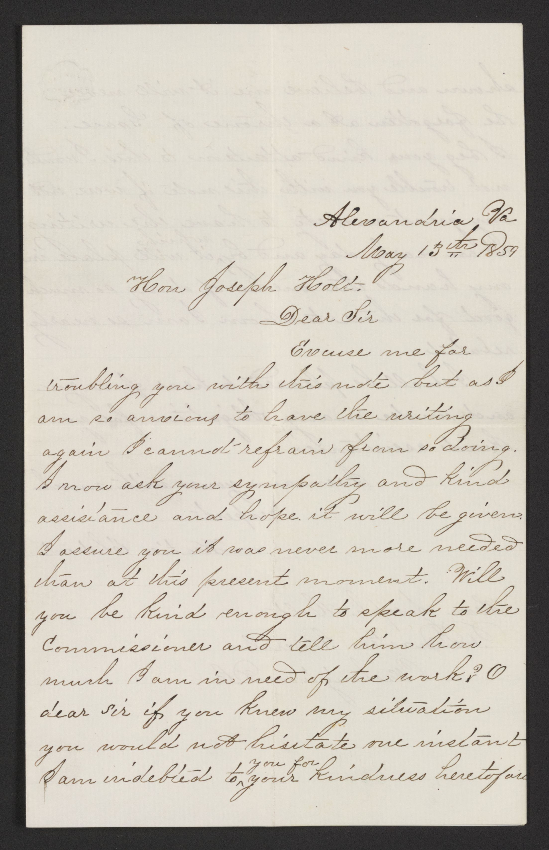 Scanned image of the current content page