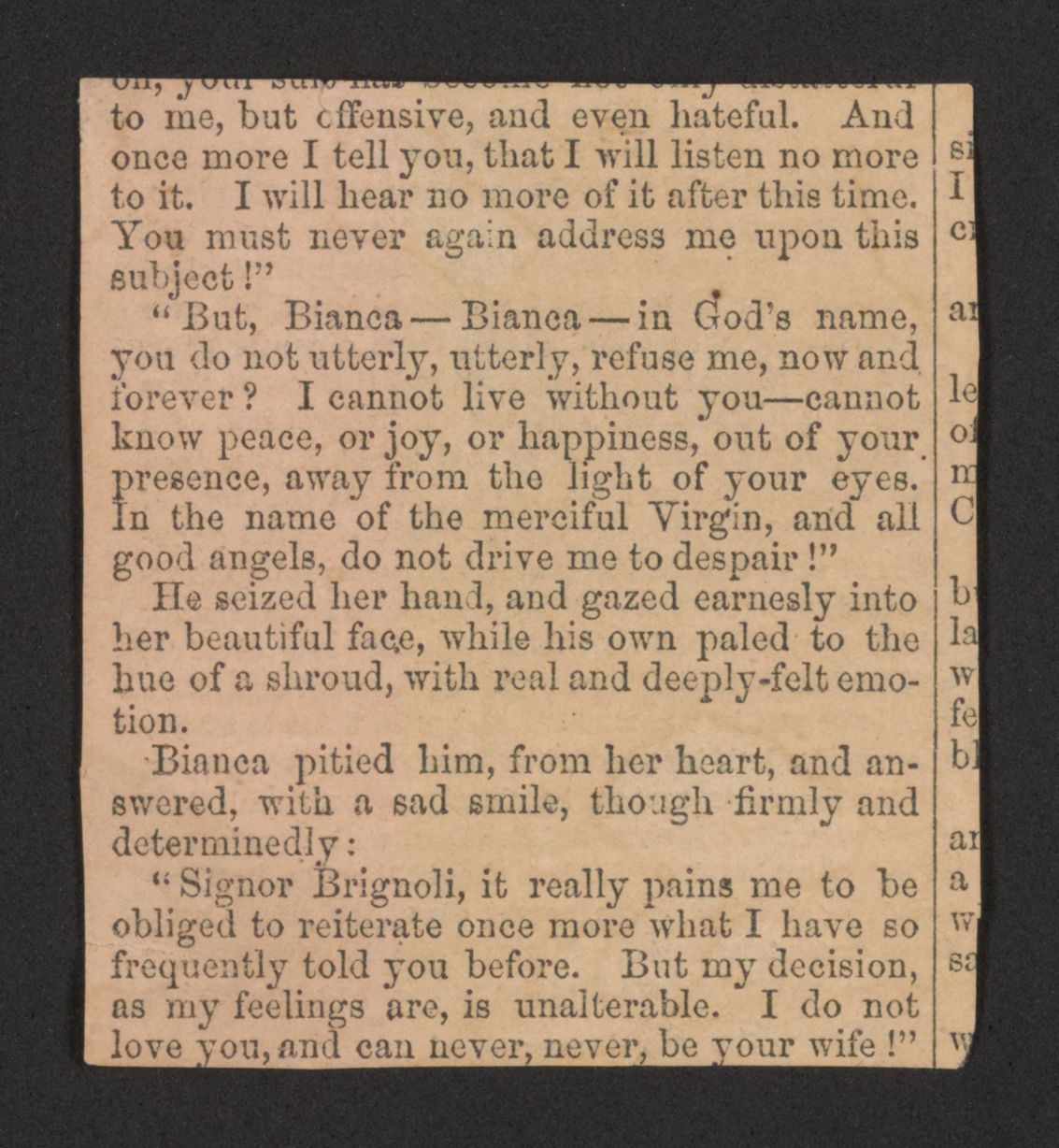 Scanned image of the current content page