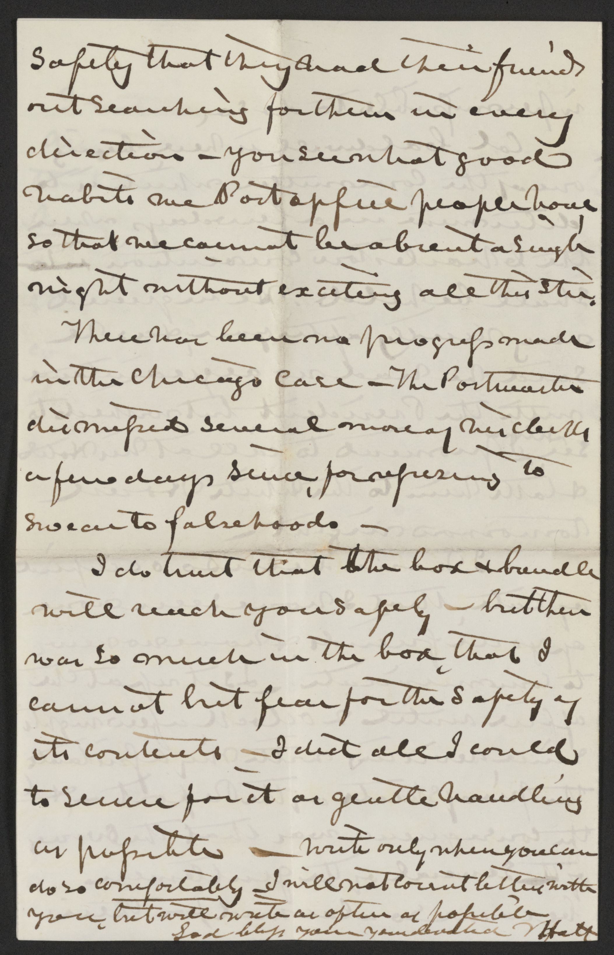 Scanned image of the current content page