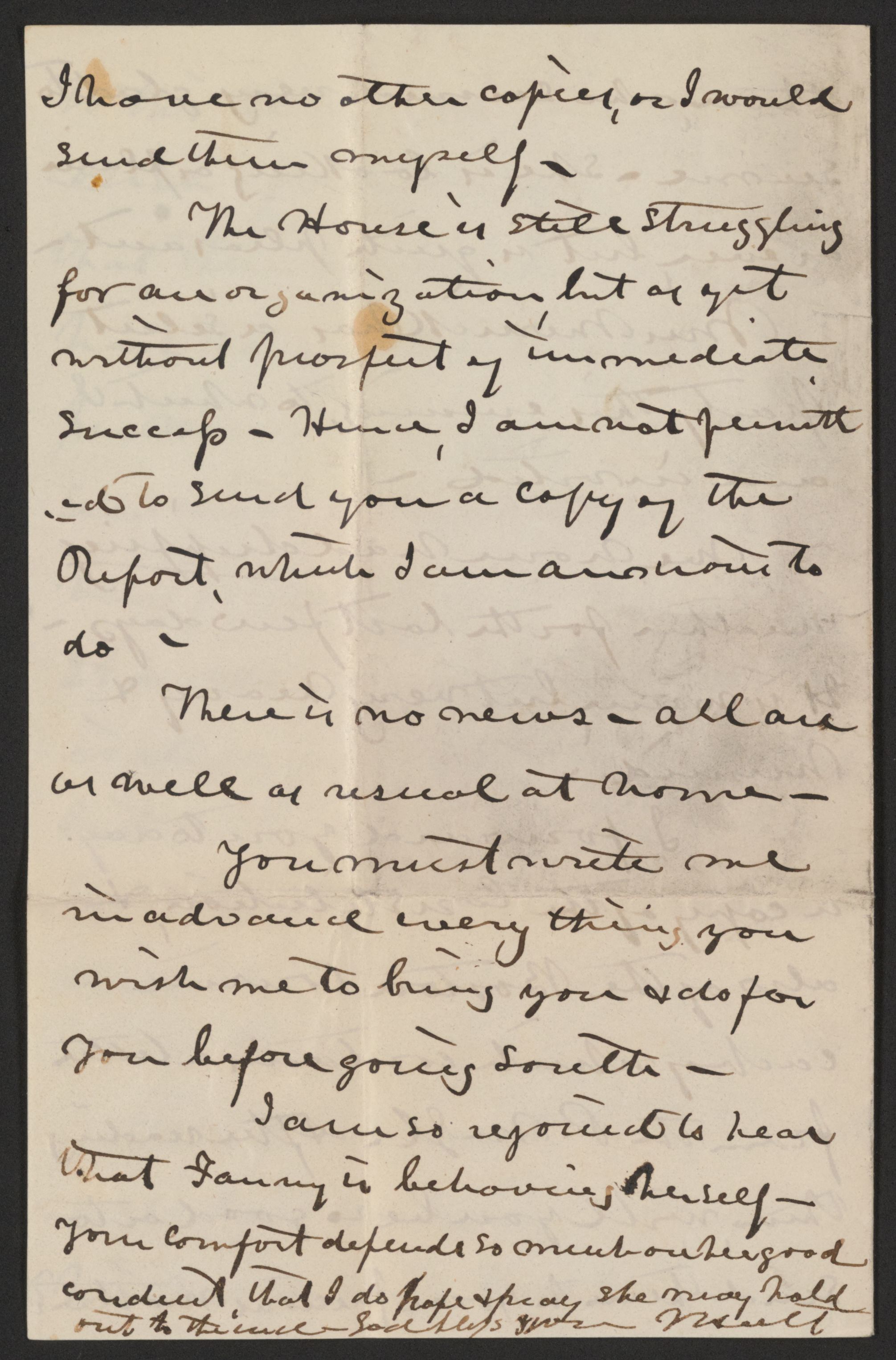 Scanned image of the current content page