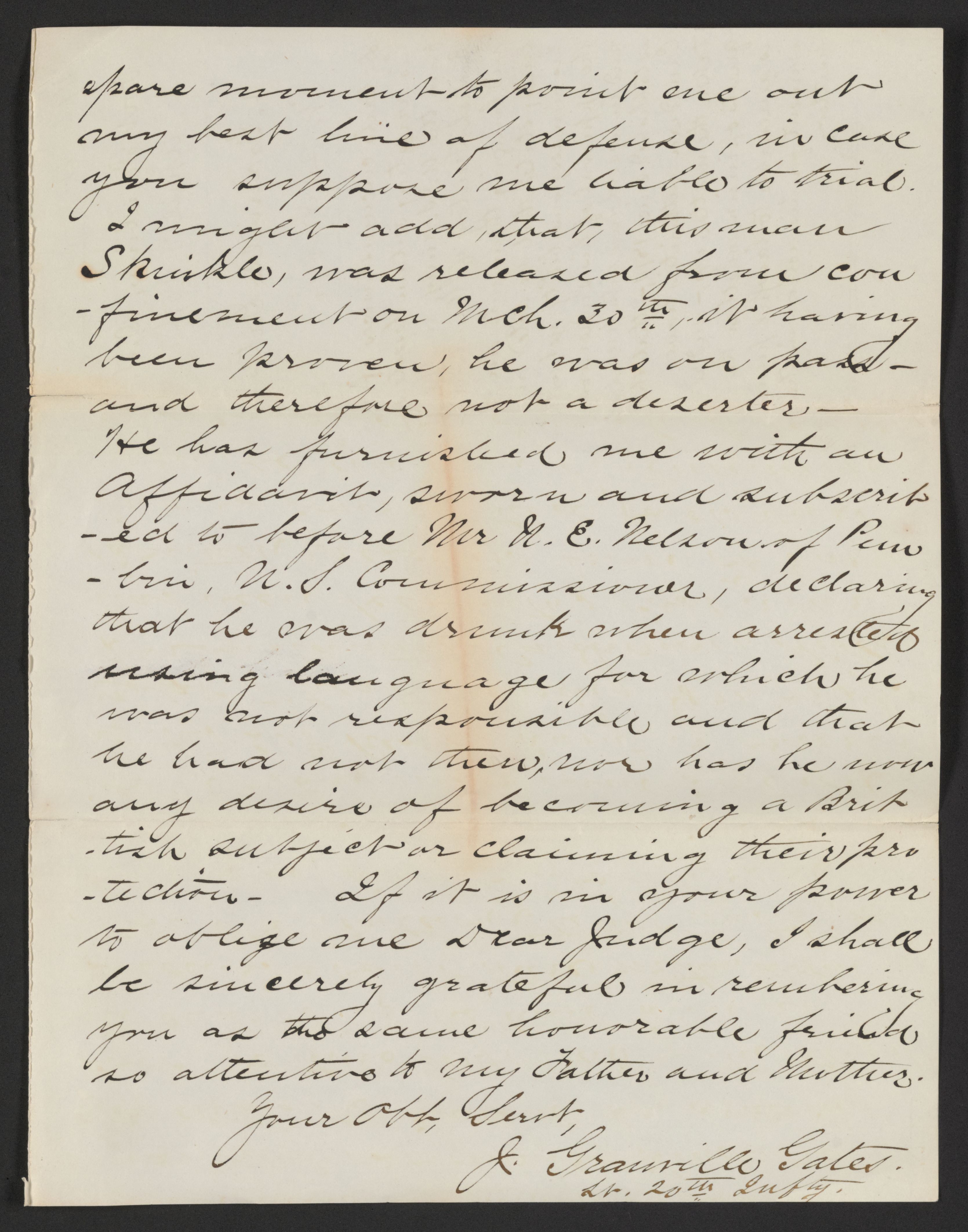 Scanned image of the current content page