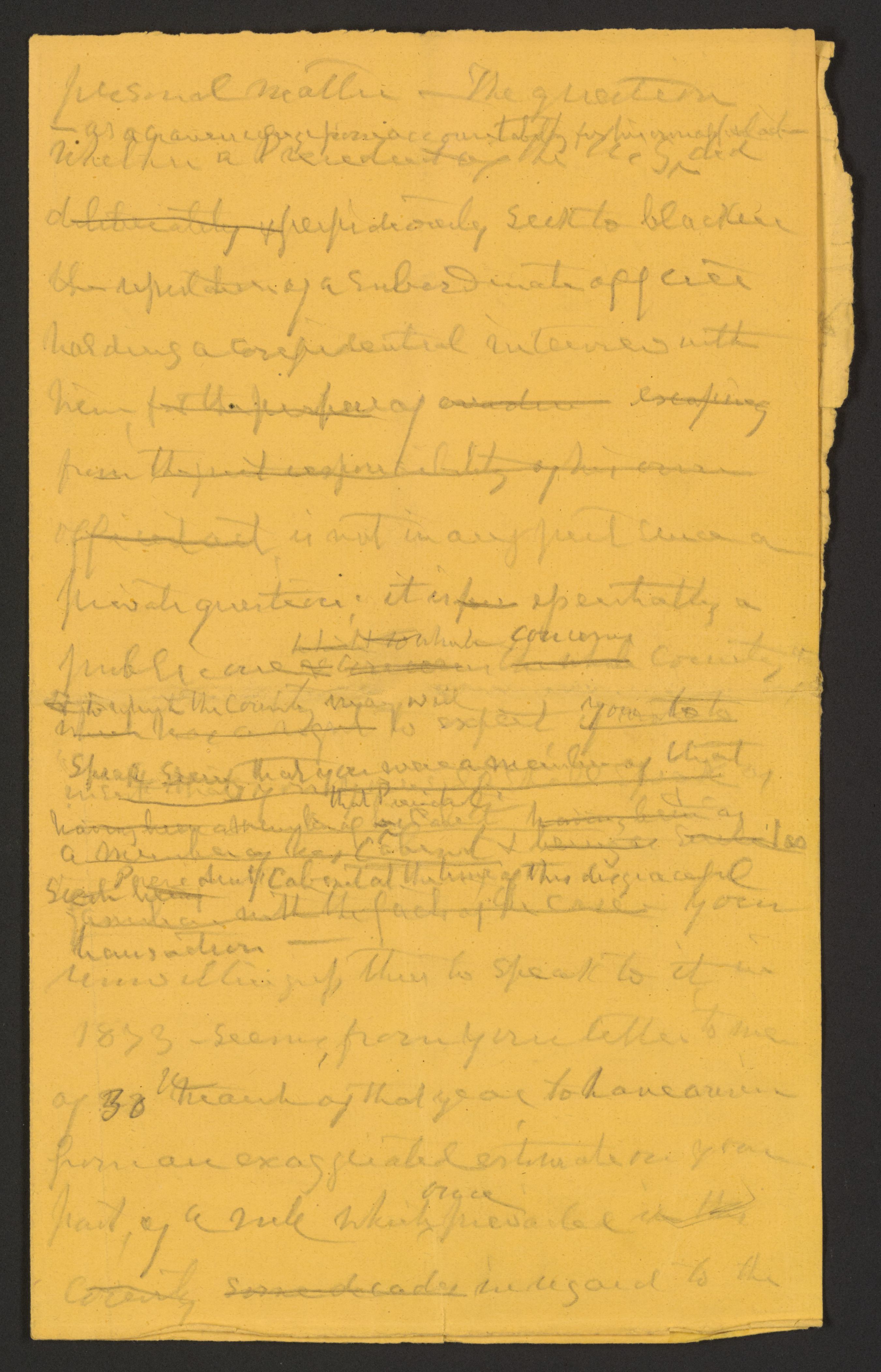 Scanned image of the current content page