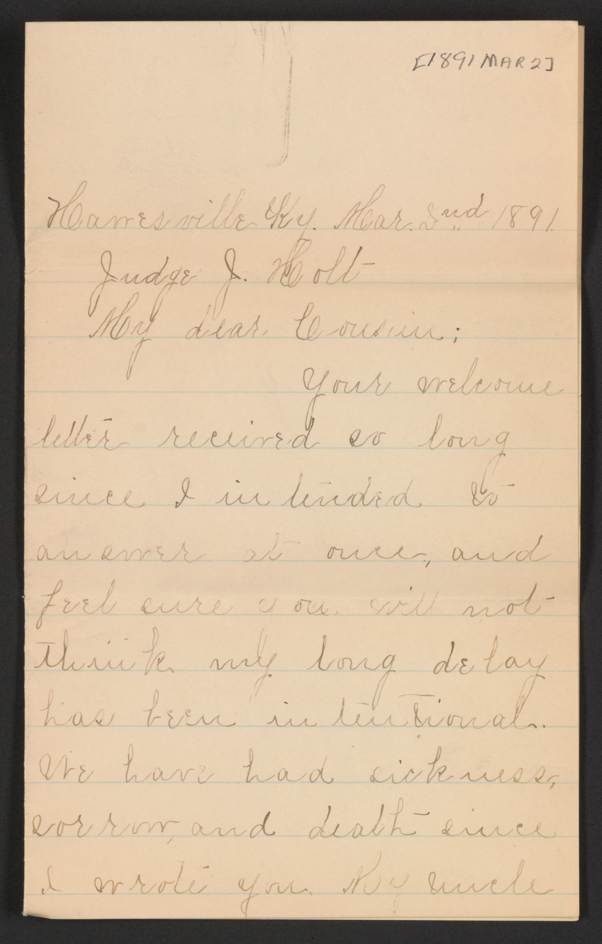 Scanned image of the current content page