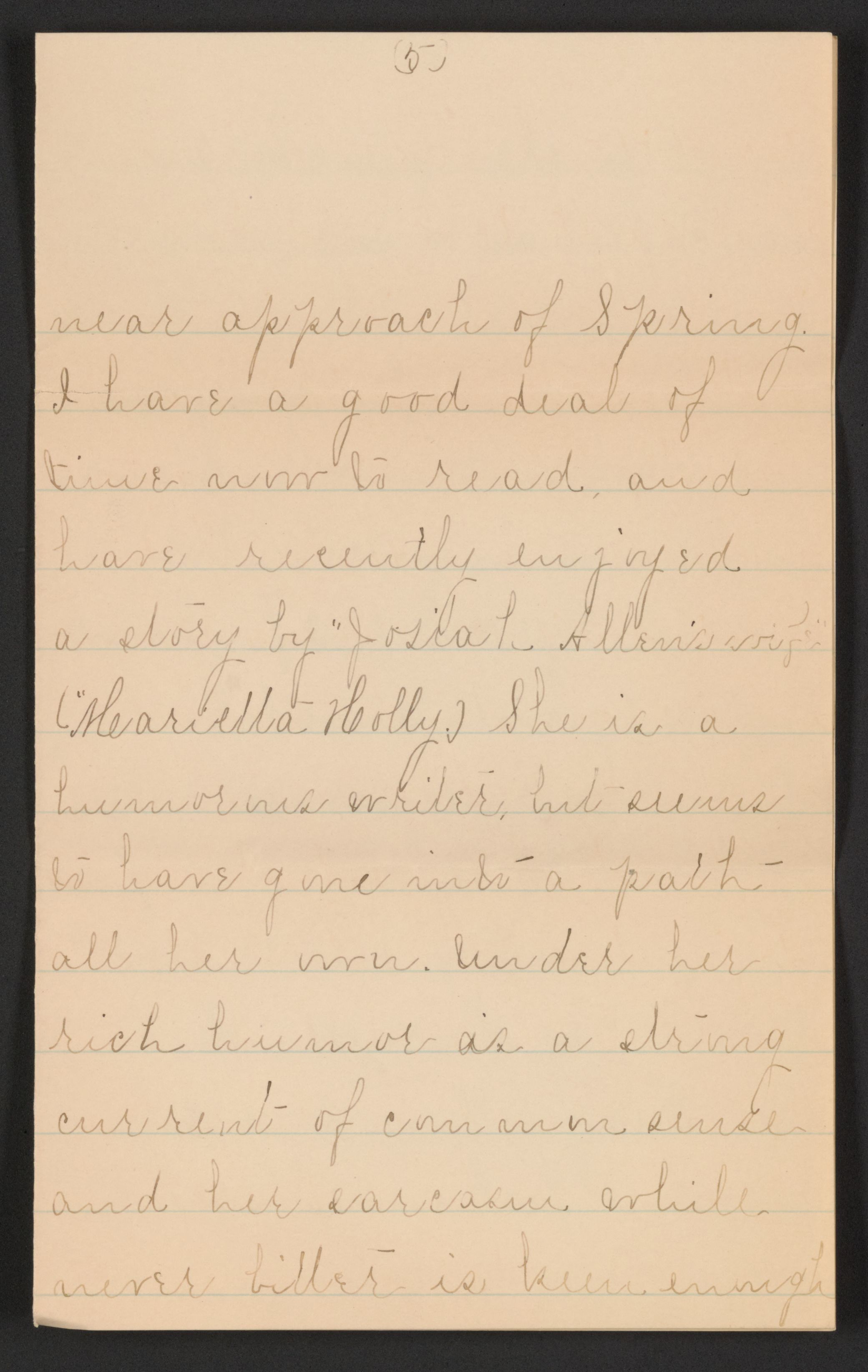 Scanned image of the current content page