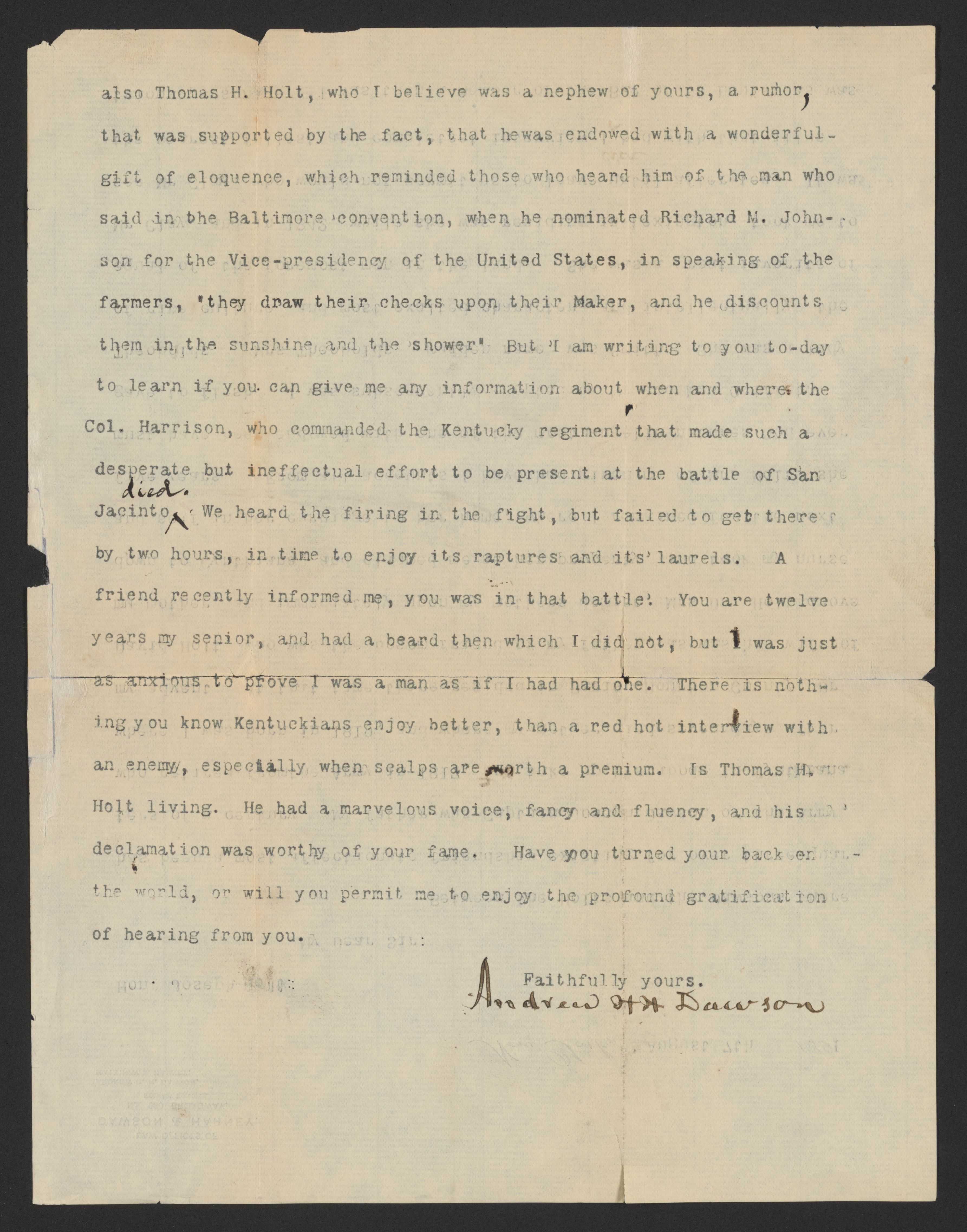 Scanned image of the current content page