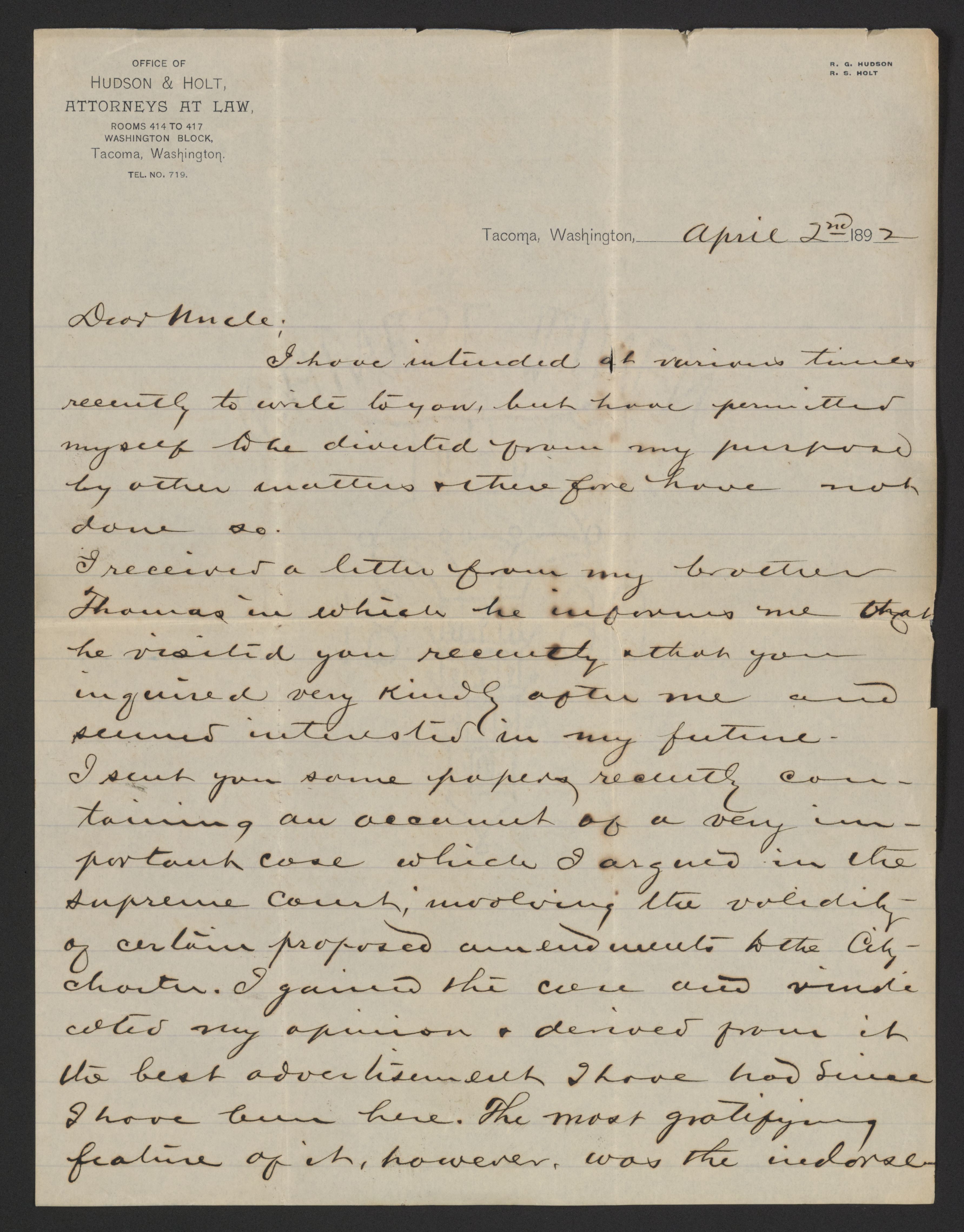 Scanned image of the current content page